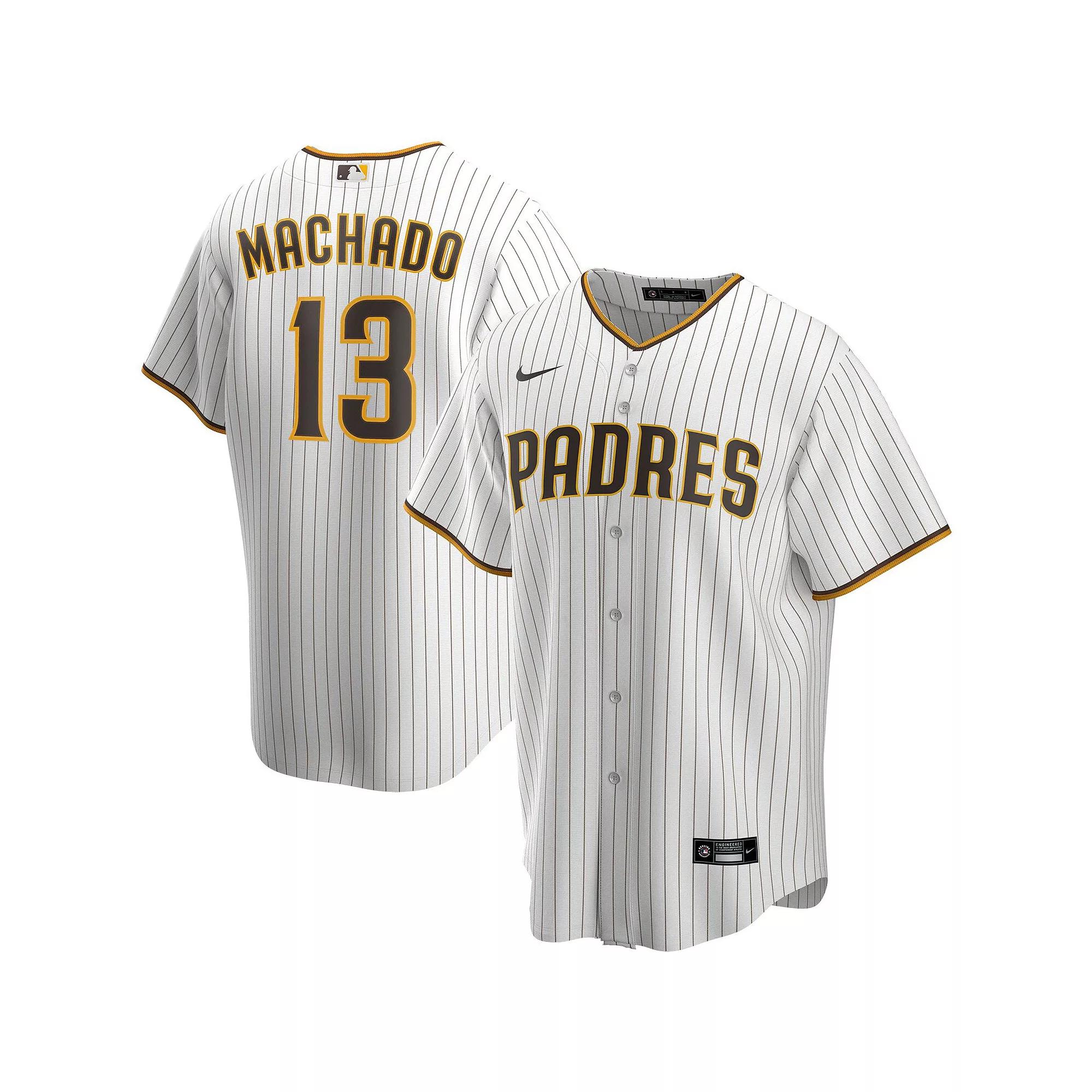 Men's Nike Manny Machado White San Diego Padres Home Replica Player Jersey, Size: 4XL Product Image