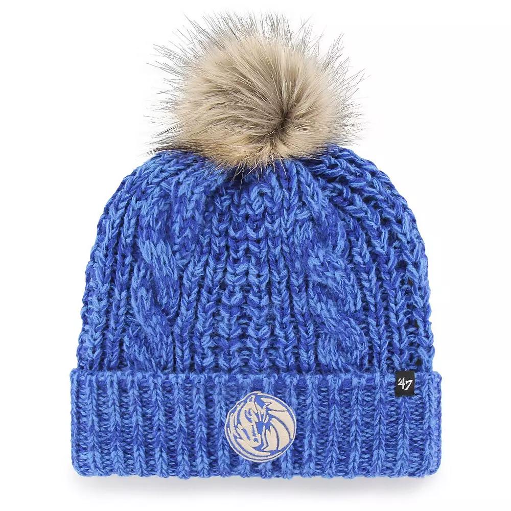 Womens 47 Dallas Mavericks Meeko Cuffed Knit Hat with Pom Product Image