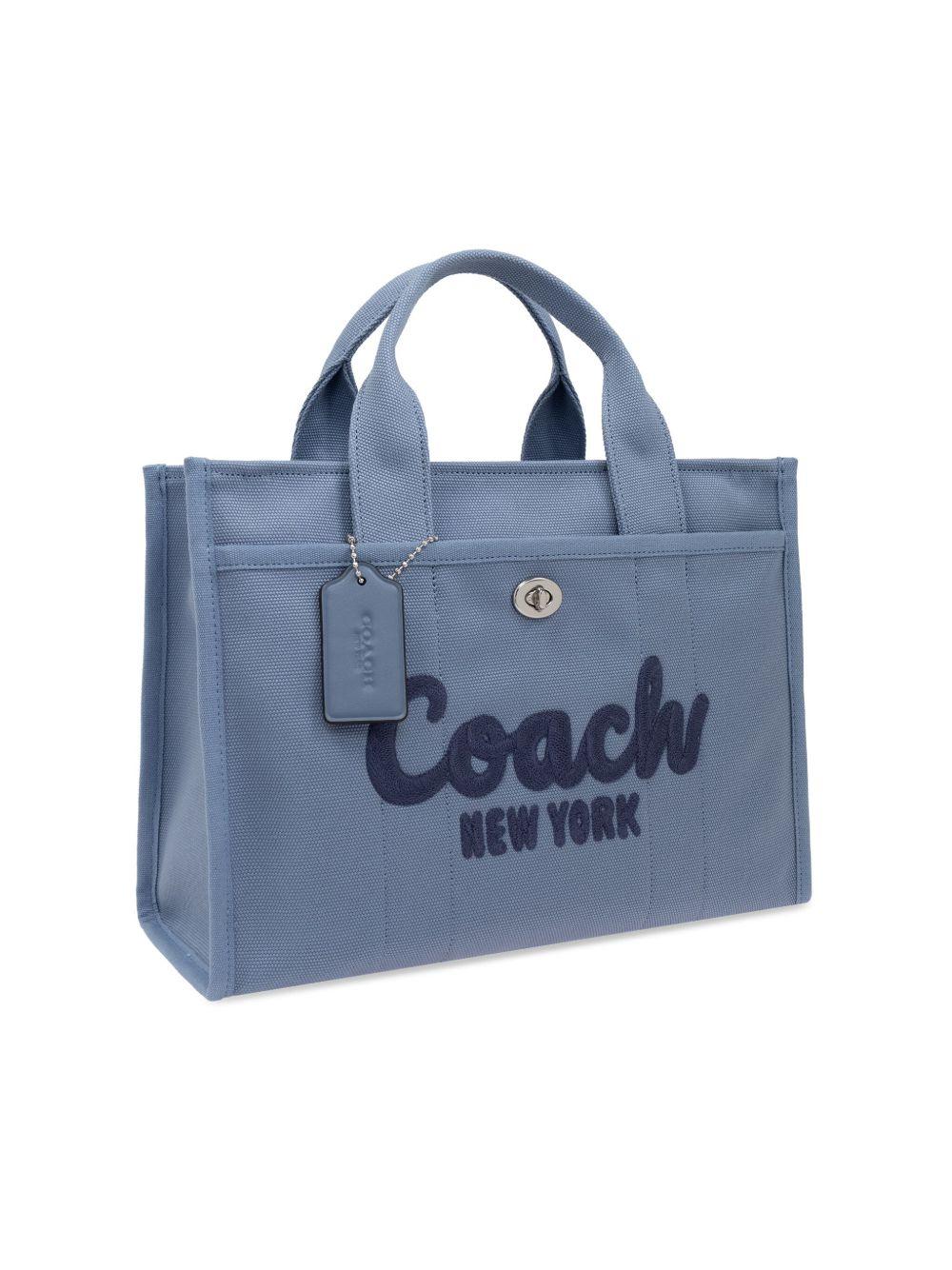 logo embroidered tote bag Product Image