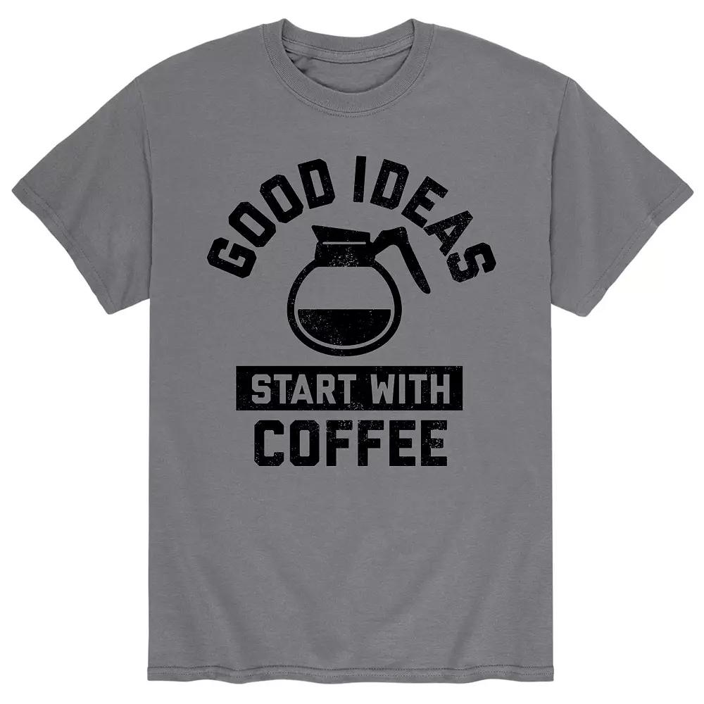 Men's Good Ideas Coffee Tee,  Product Image
