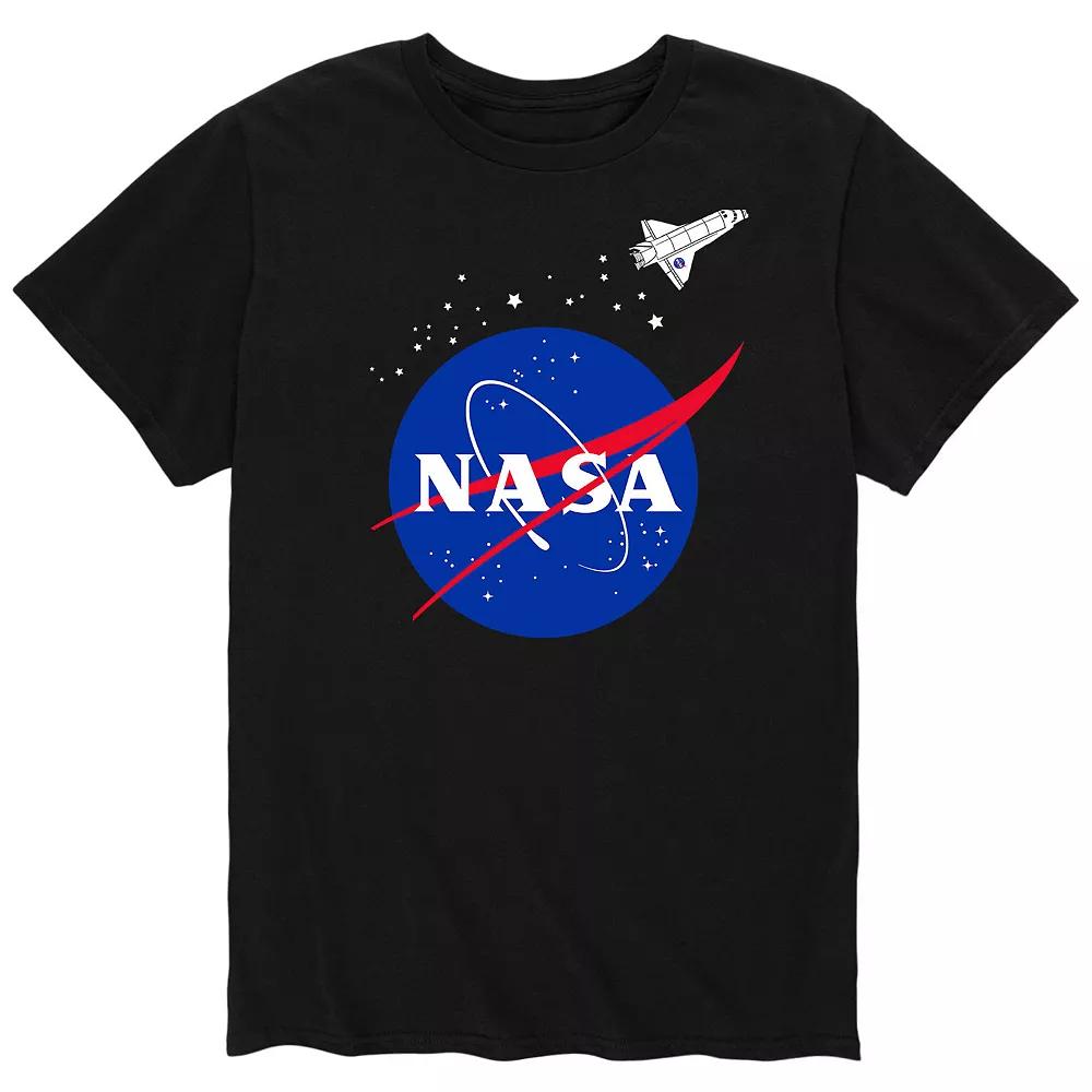 Men's NASA Logo & Spaceship Tee,  Product Image