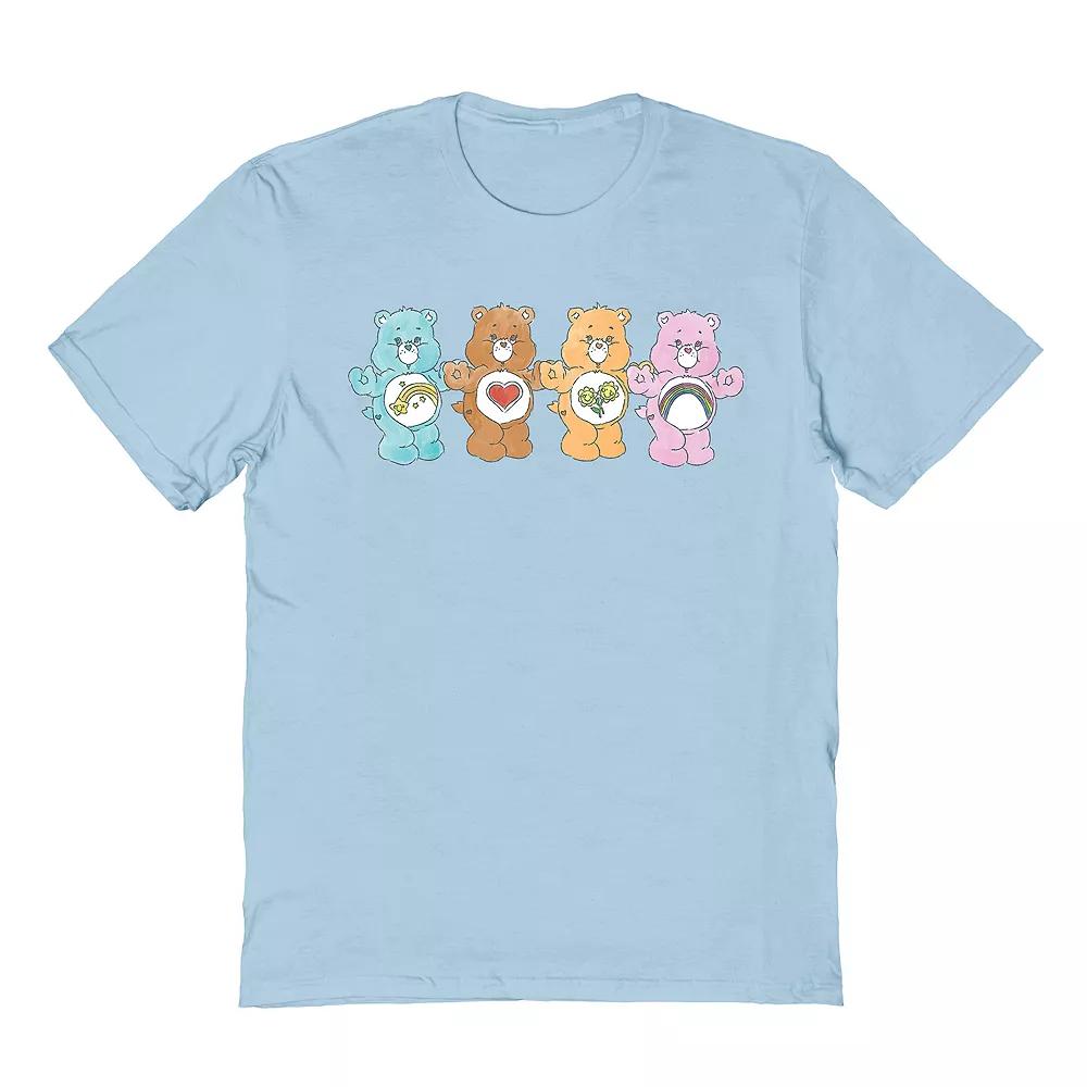Men's Care Bear T-Shirt, Size: Large, Light Blue Product Image