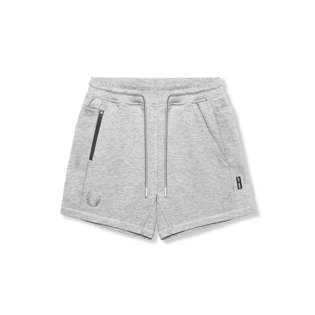 0867. Tech-Terry™ Sidelock Sweat Short - Heather Grey Male Product Image