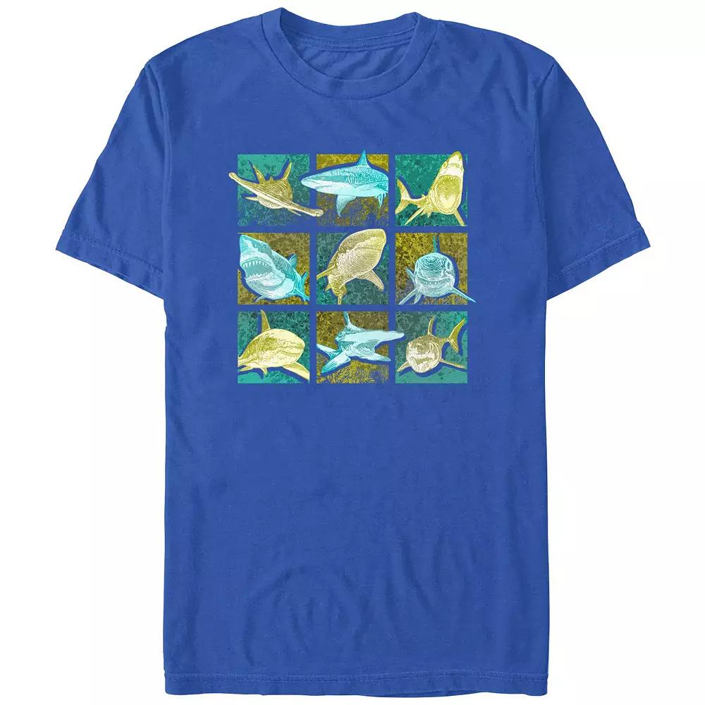 Men's Shark Portraits Graphic Tee,  Product Image