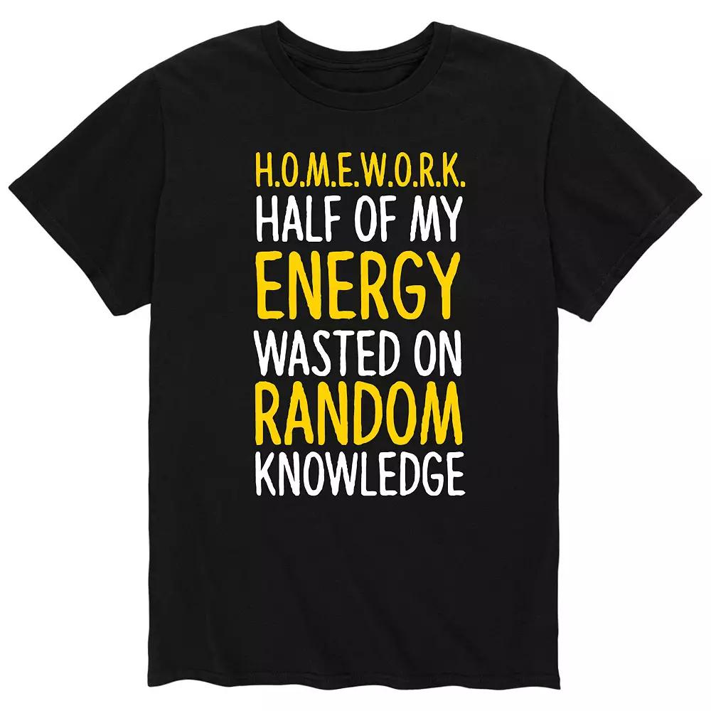 Men's Homework Tee,  Product Image