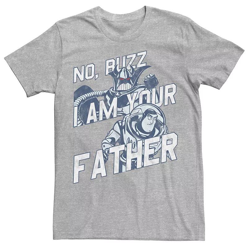 Disney / Pixar's Toy Story Zurg Men's Your Father Tee, Size: 3XL, Athletic Grey Product Image