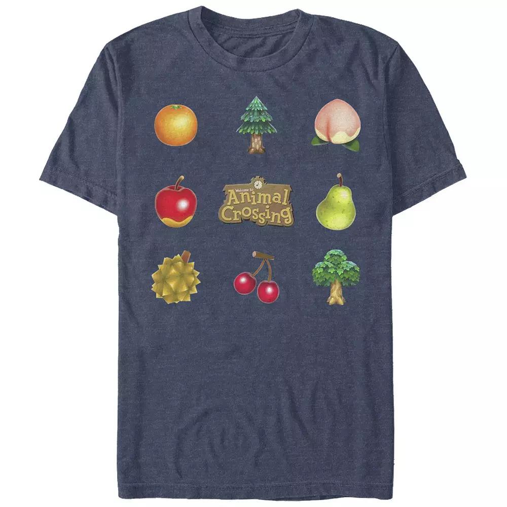 Men's Animal Crossing Items Found Title Logo Graphic Tee,  Product Image