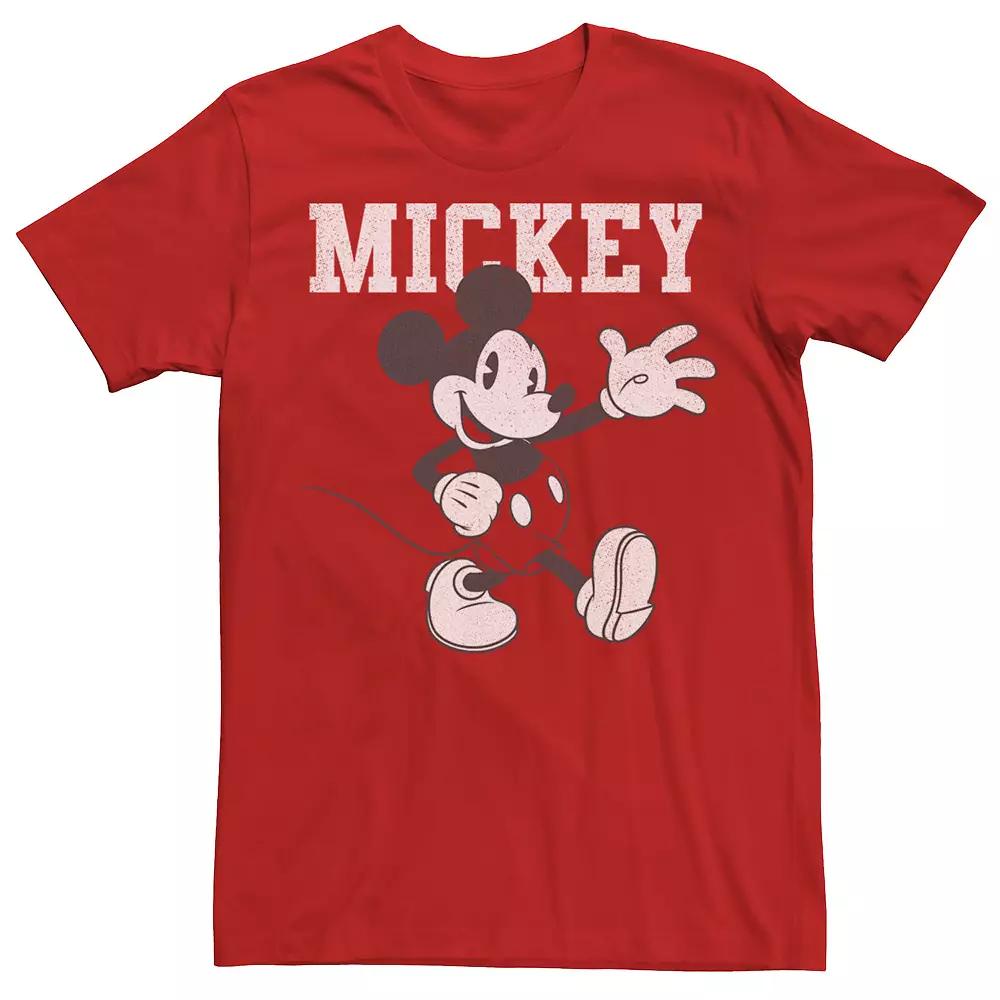 Disney's Mickey And Friends Mickey Mouse Wave Men's Portrait Tee,  Product Image