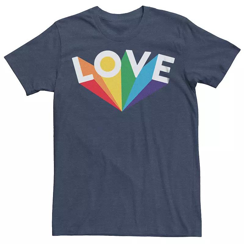 Men's Pride Love Projection Graphic Tee,  Product Image