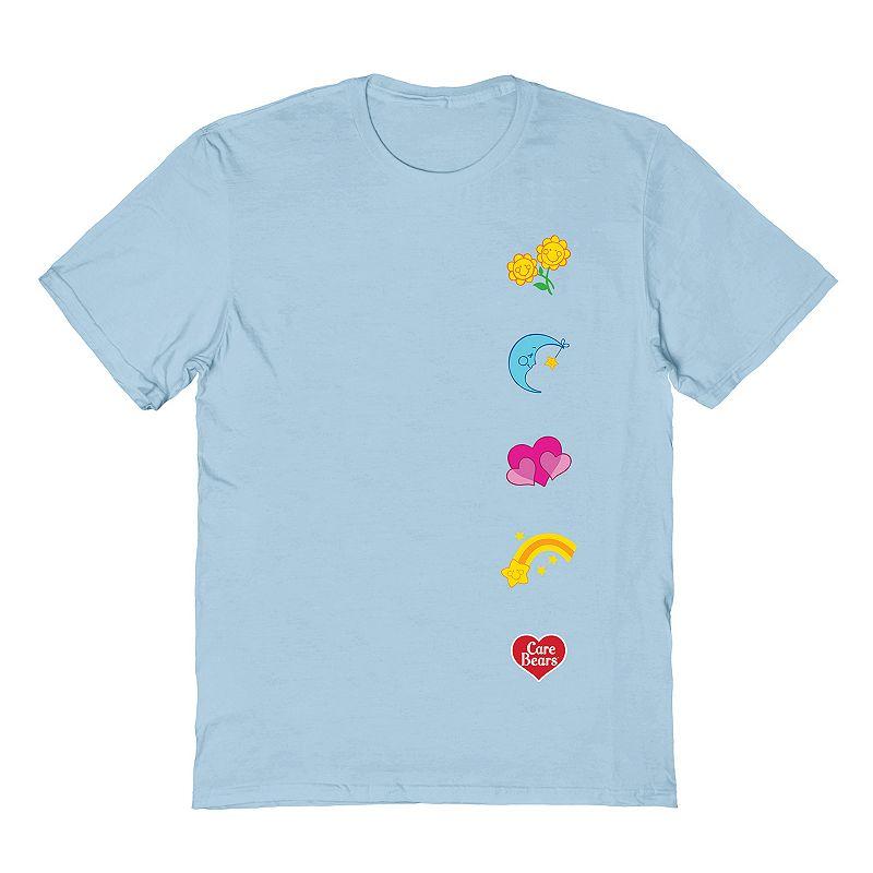 Men's Care Bear T-Shirt, Size: Large, Light Blue Product Image