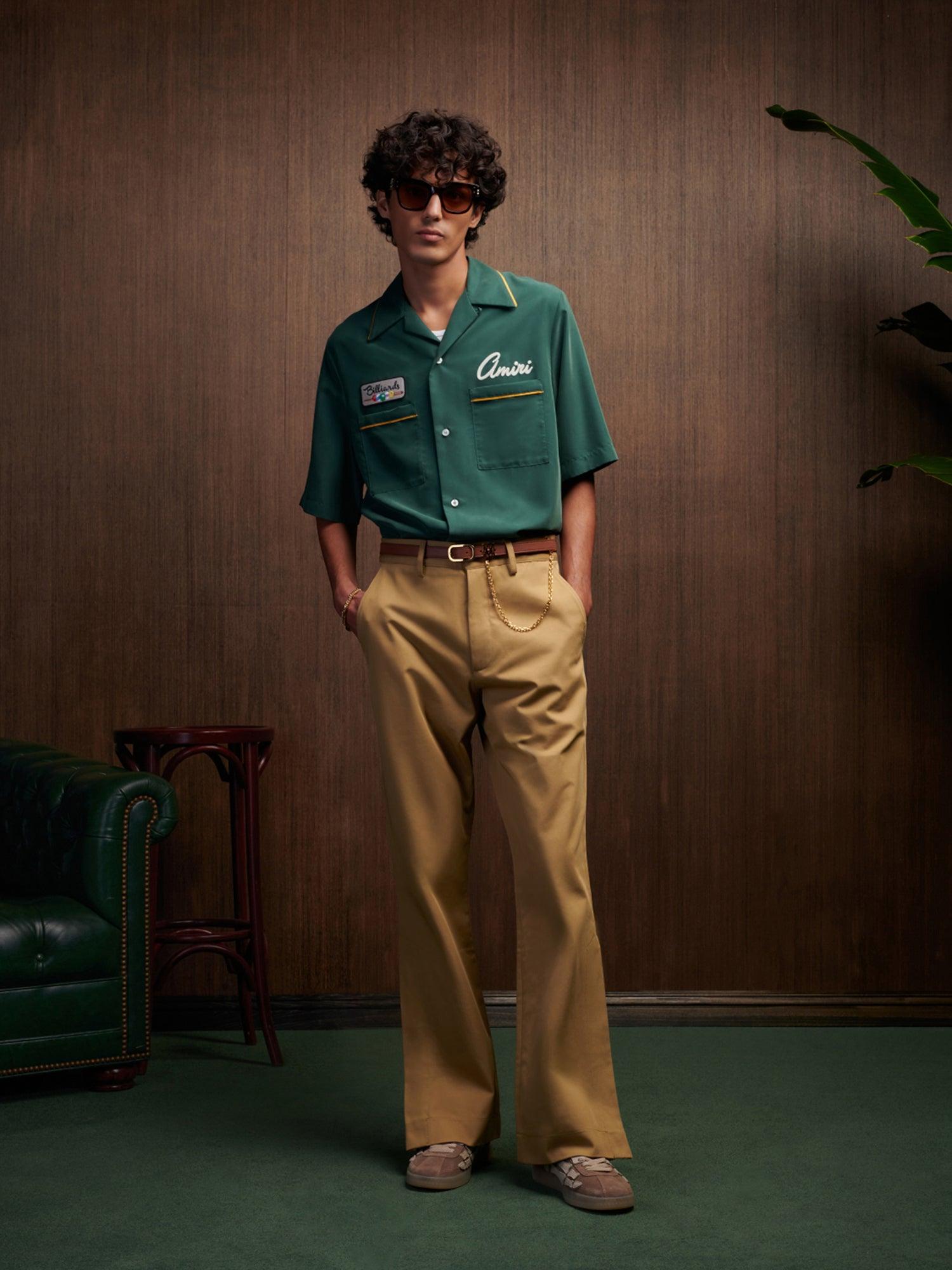BILLIARDS CLUB CAMP SHIRT - Evergreen Product Image
