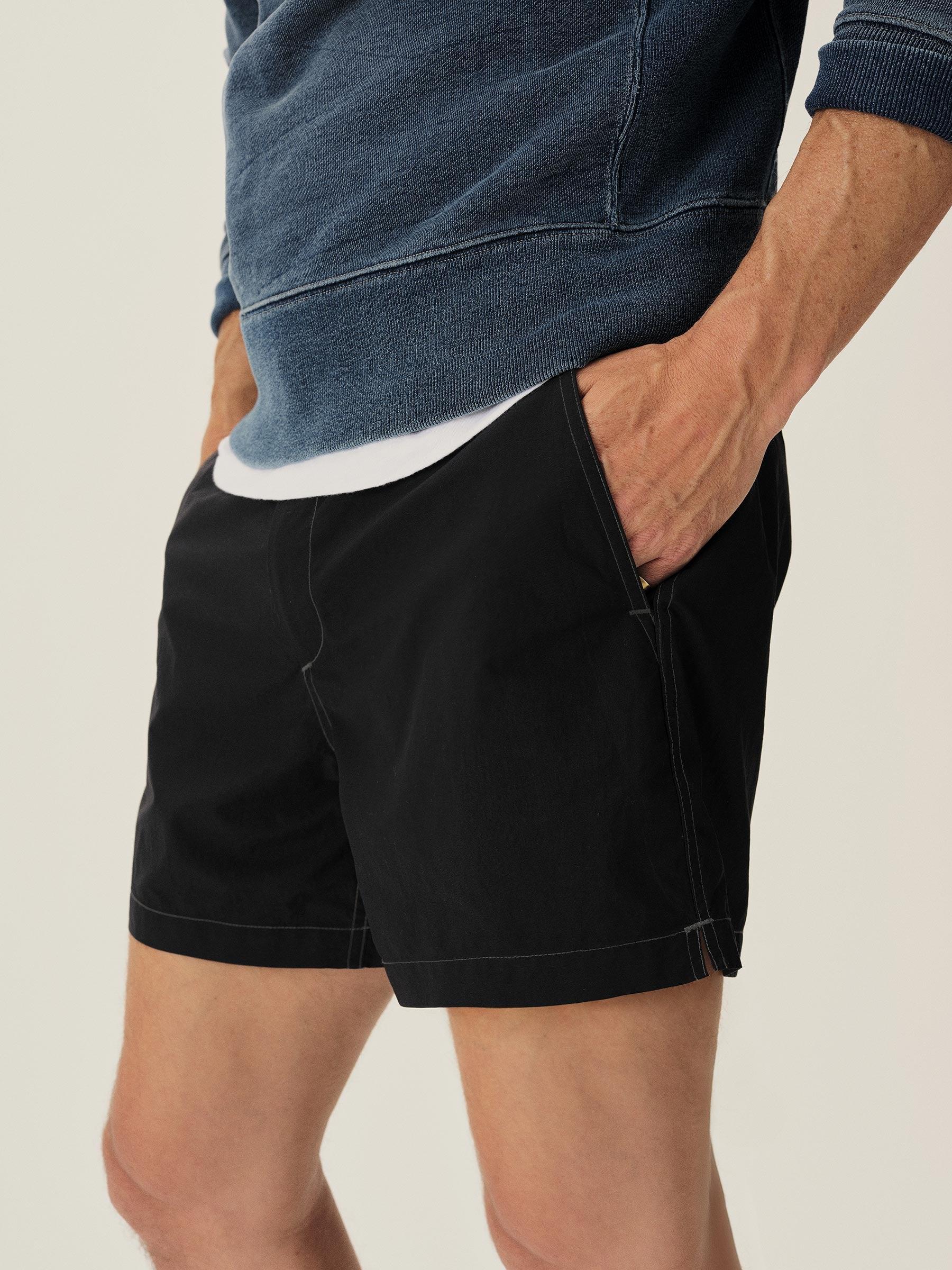 Navy Newport Nylon Swim Short Product Image