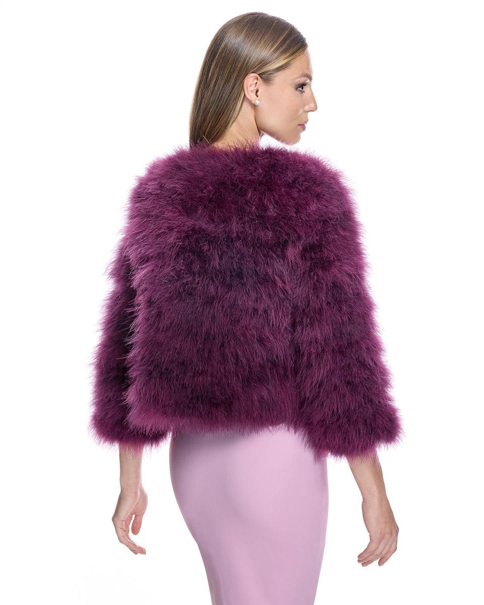 Collarless Feather Bolero Product Image