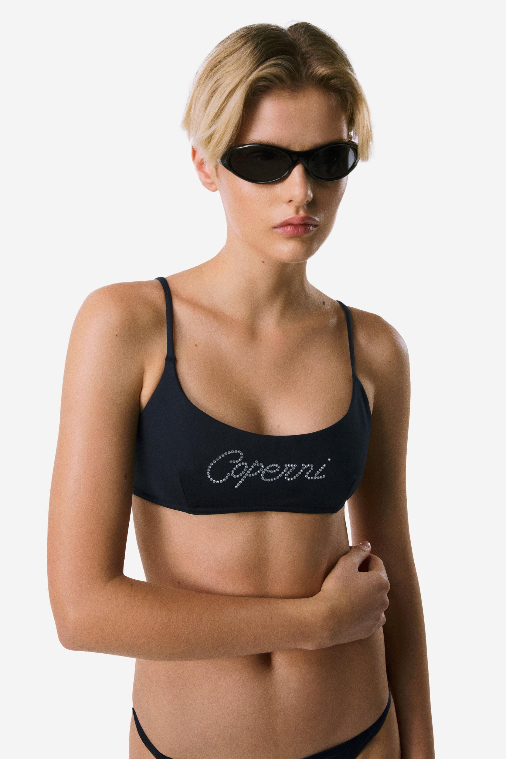 Crystal Logo Bikini Top Product Image