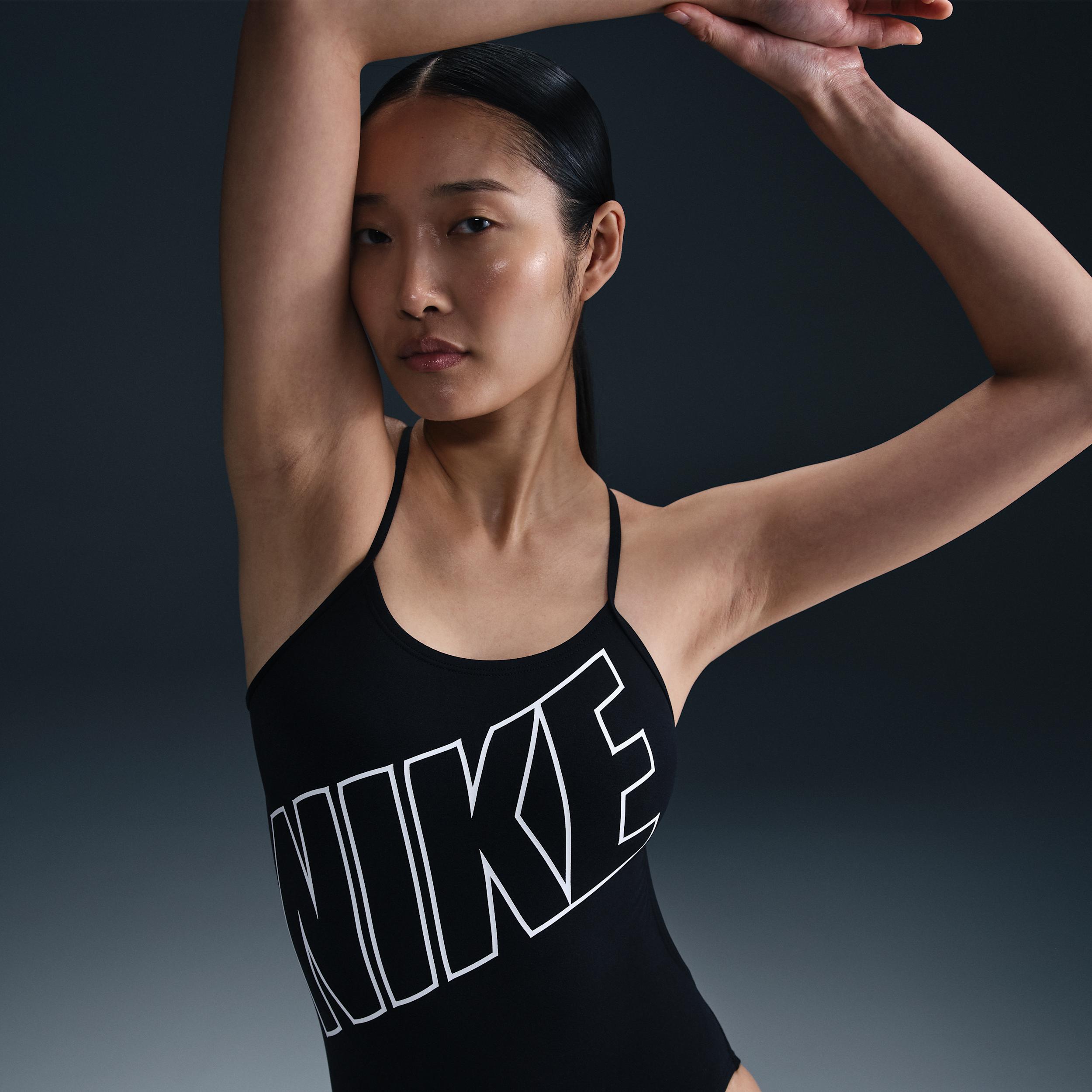 Nike Womens Swim HydraStrong Adjustable Crossback One-Piece | NESSF019-001 Product Image