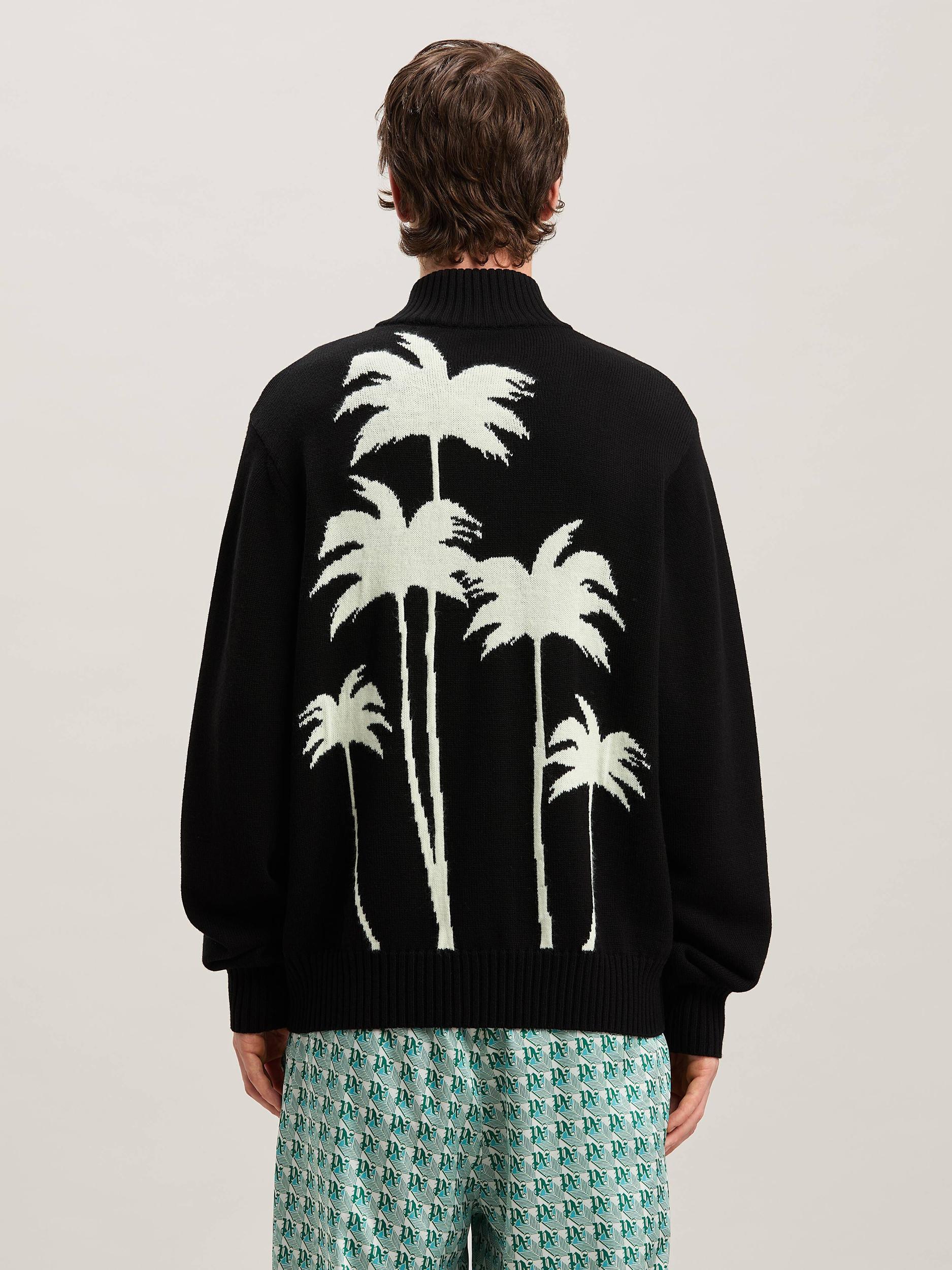 PALMS KNIT TRACK TOP OFF WHITE - GREY ME Product Image