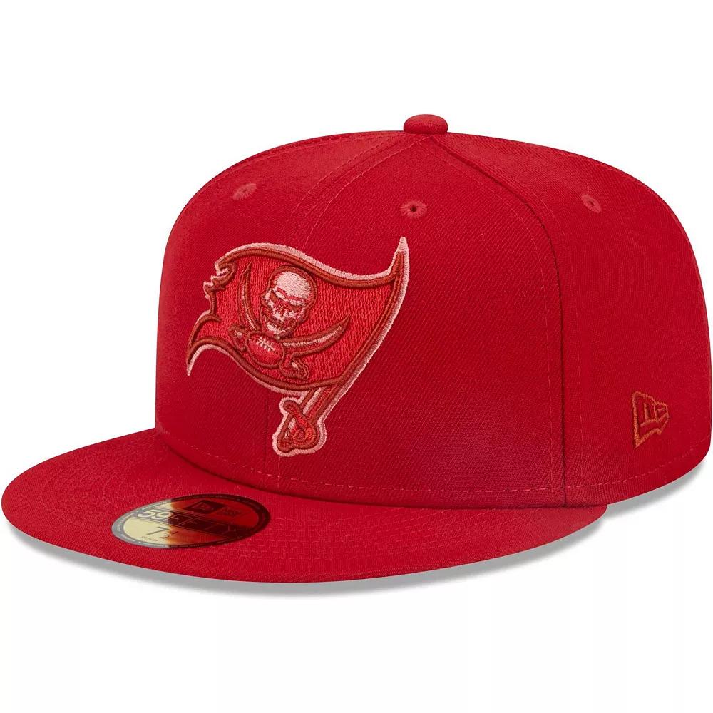 Men's New Era Red Tampa Bay Buccaneers Monocamo 59FIFTY Fitted Hat,  Product Image