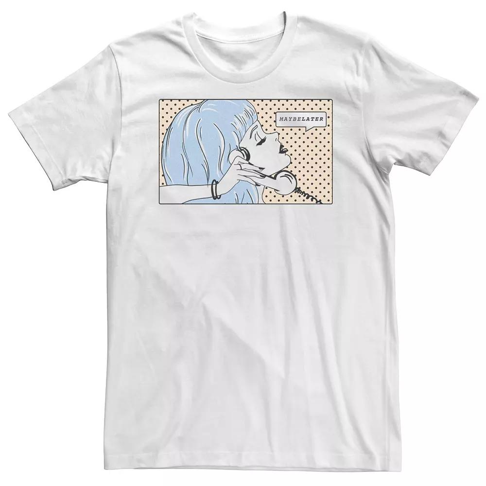 Big & Tall Fifth Sun Maybe Later Retro Portrait Tee, Men's,  Product Image