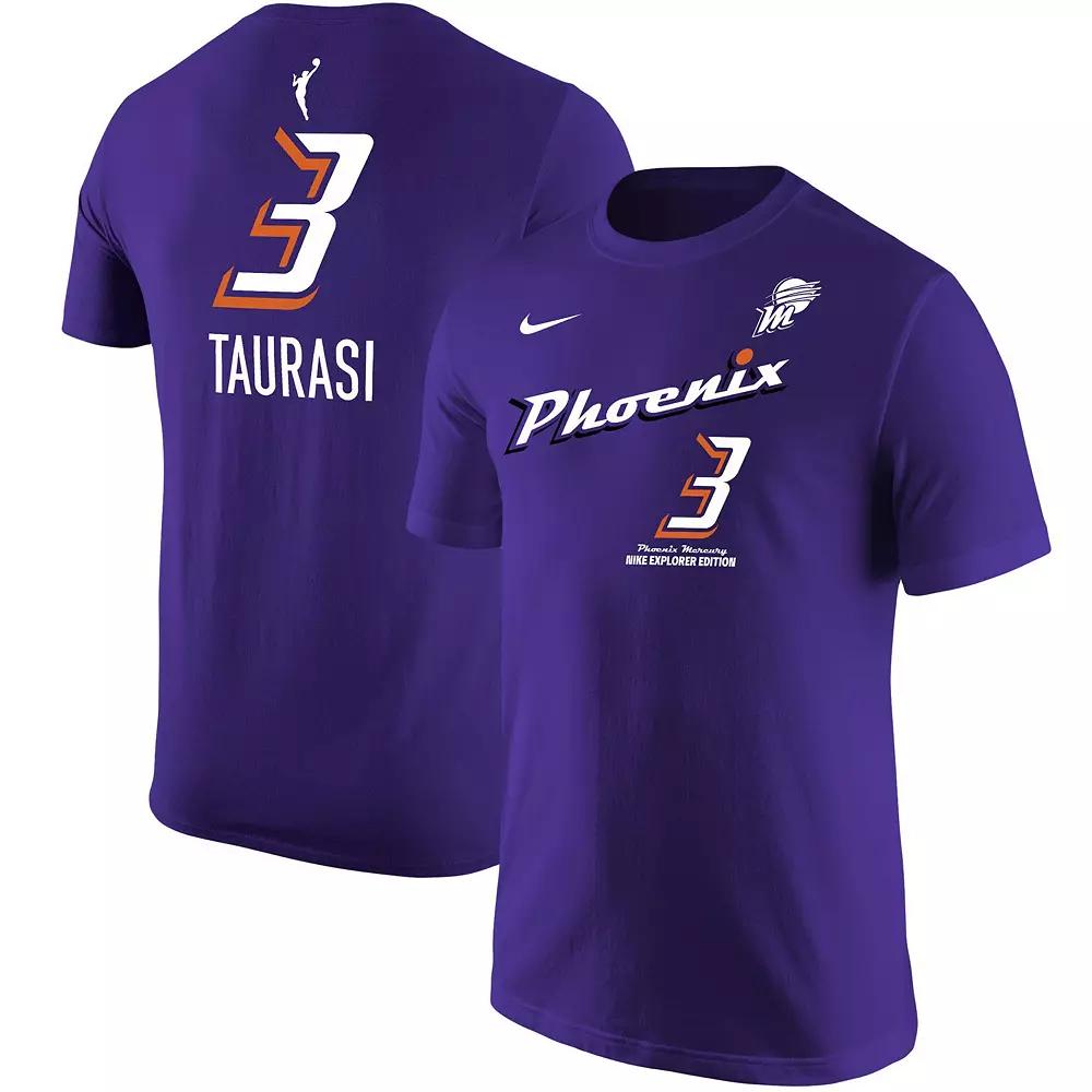 Men's Nike Diana Taurasi Purple Phoenix Mercury Explorer Edition Name & Number T-Shirt, Adult Unisex,  Product Image