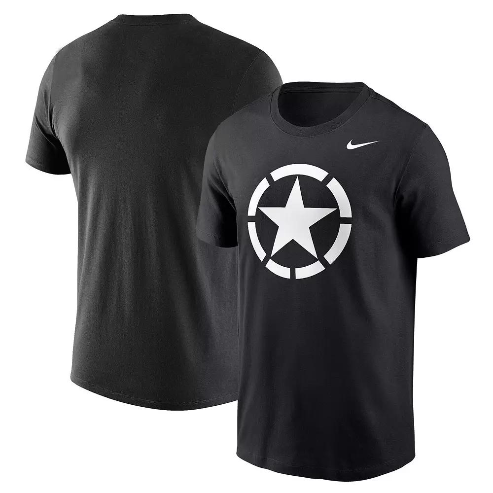 Men's Nike Black Army Black Knights 2024 Rivalry Collection Star T-Shirt,  Product Image