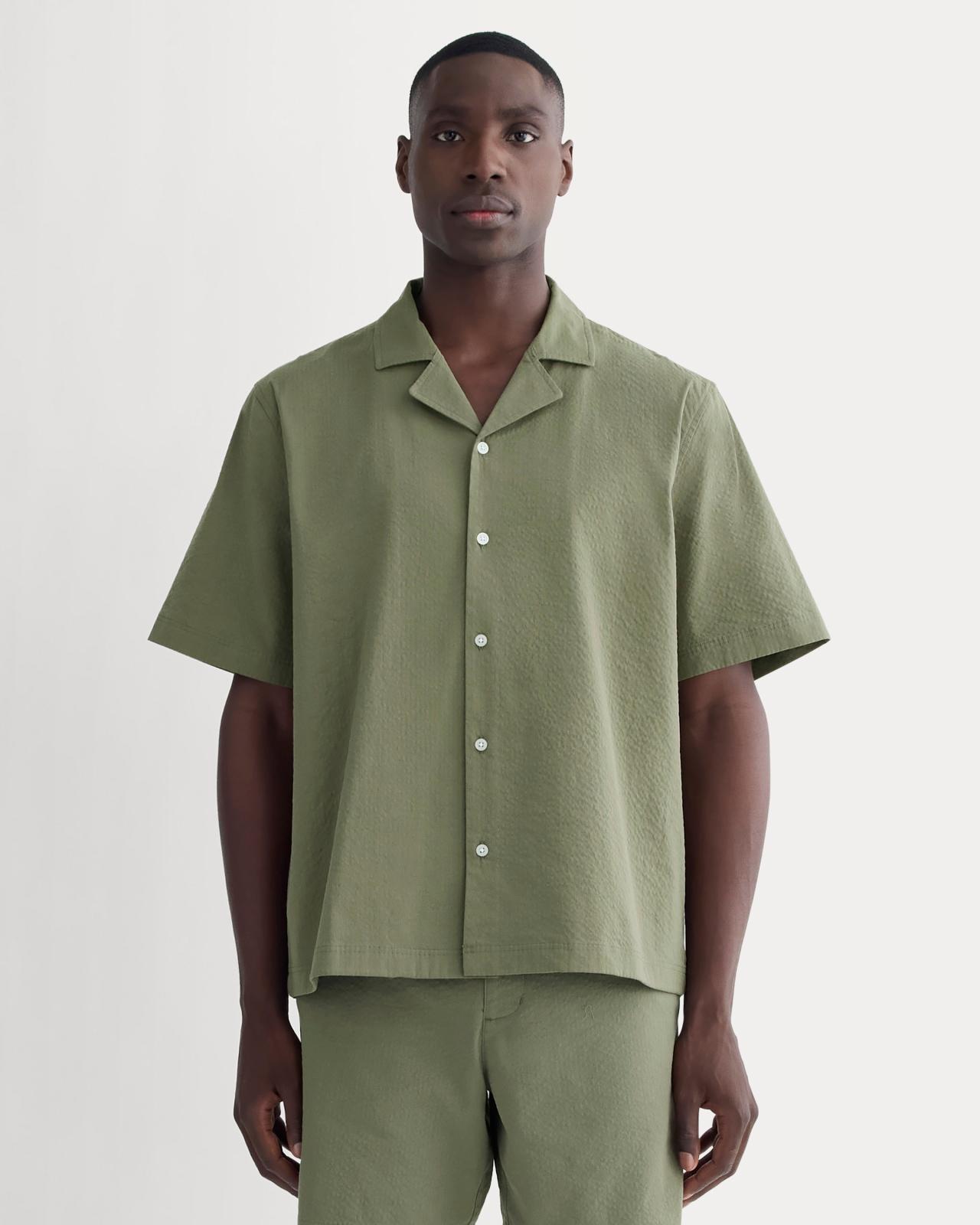 Mens Seersucker Resort Shirt by Everlane Product Image