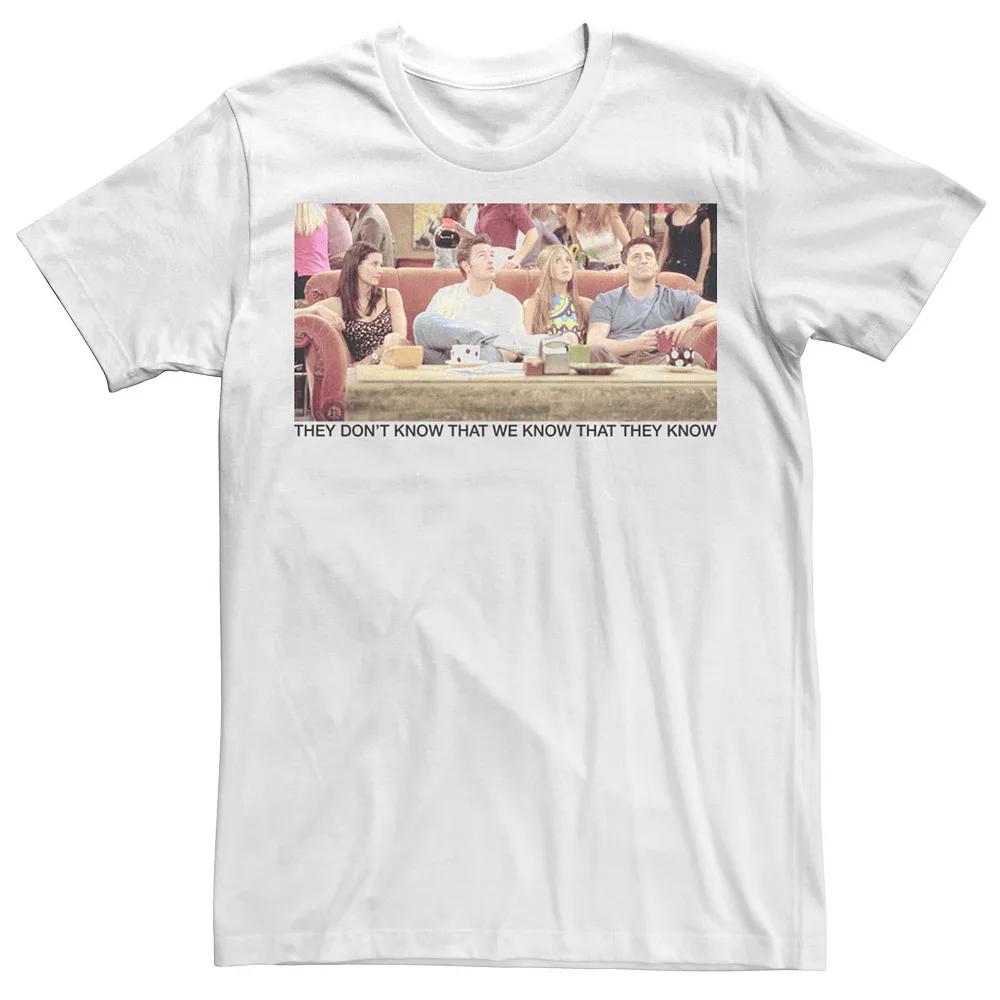 Men's Friends Group Couch CP Photo Real Group Shot Tee,  Product Image