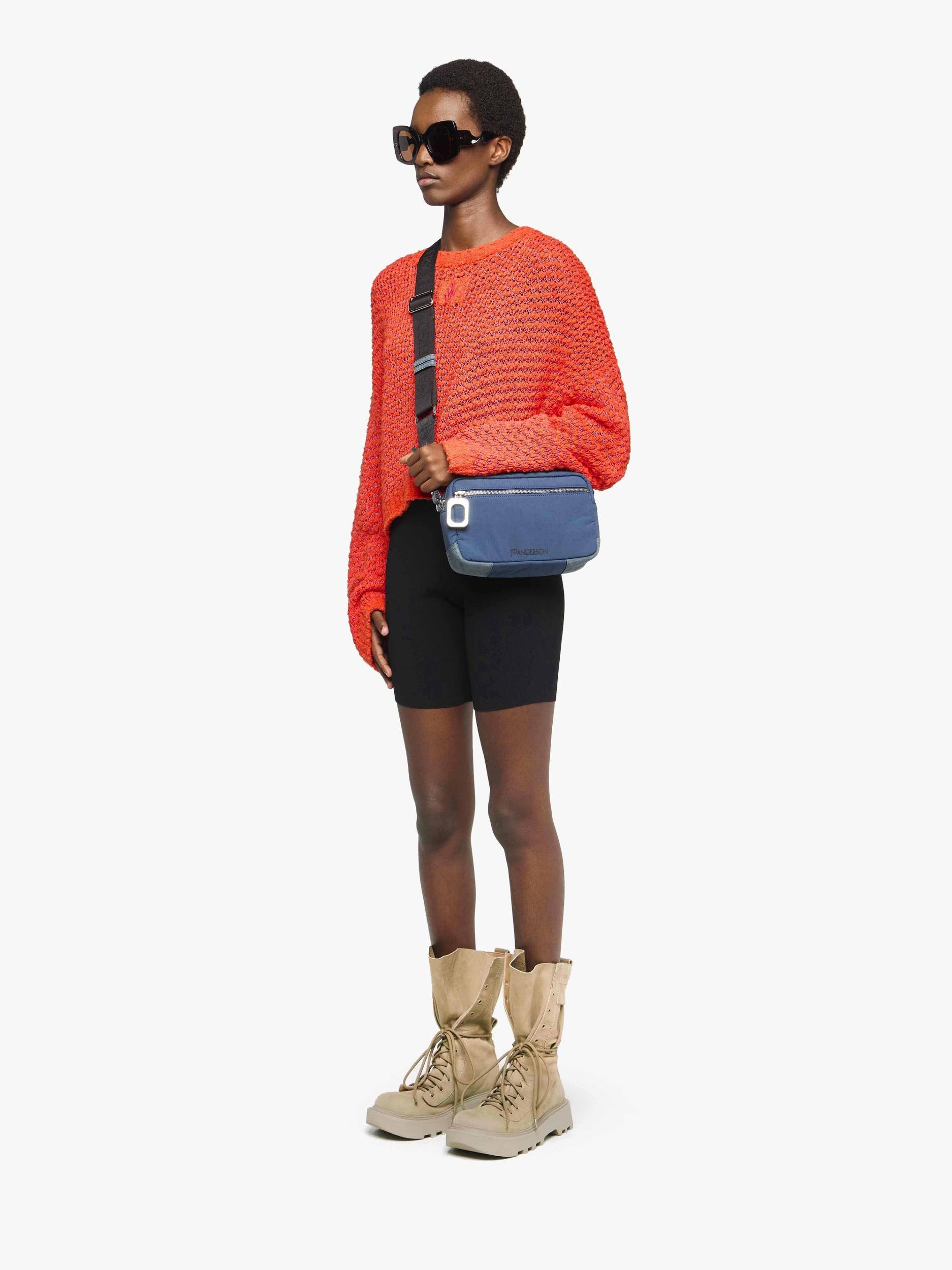 CROPPED OPEN STITCH SWEATER Product Image