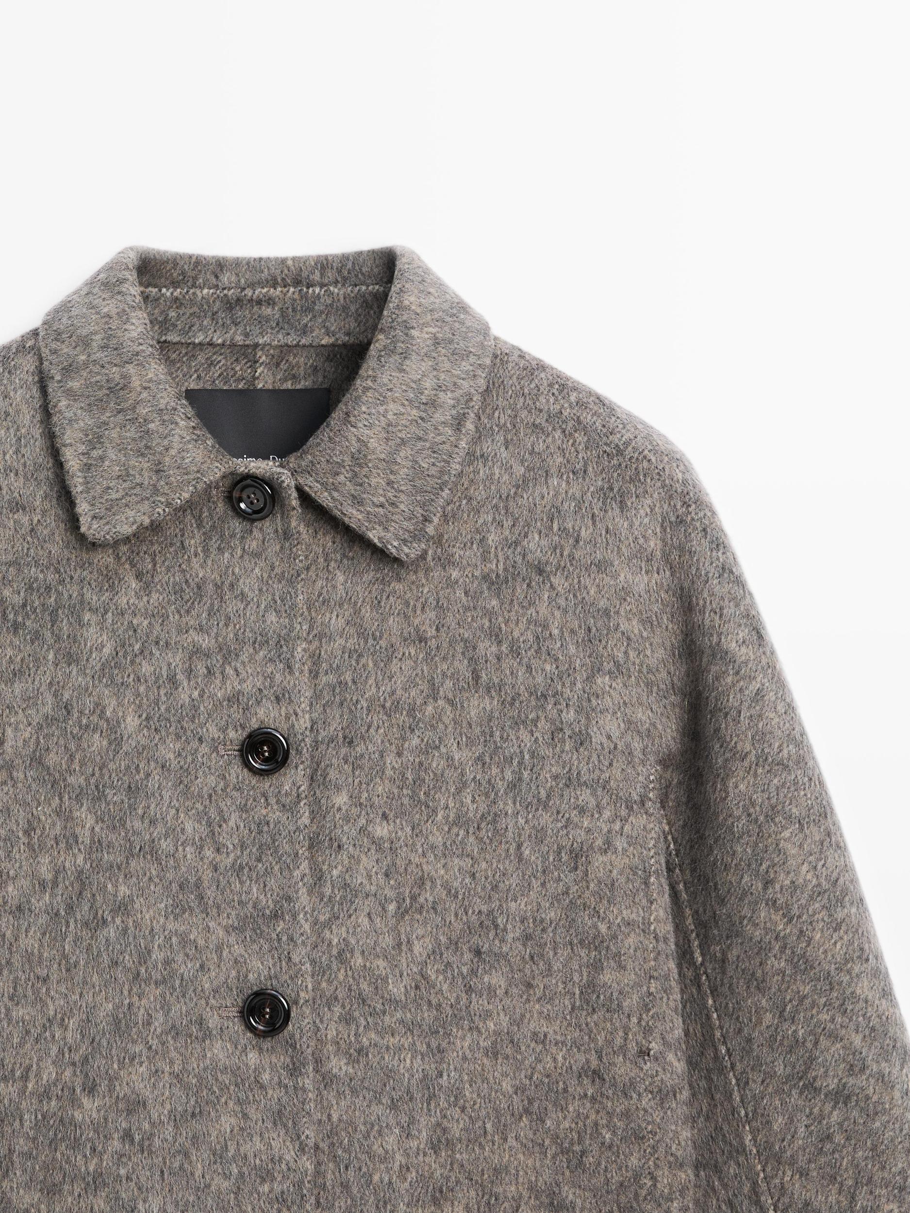 Short flecked coat Product Image
