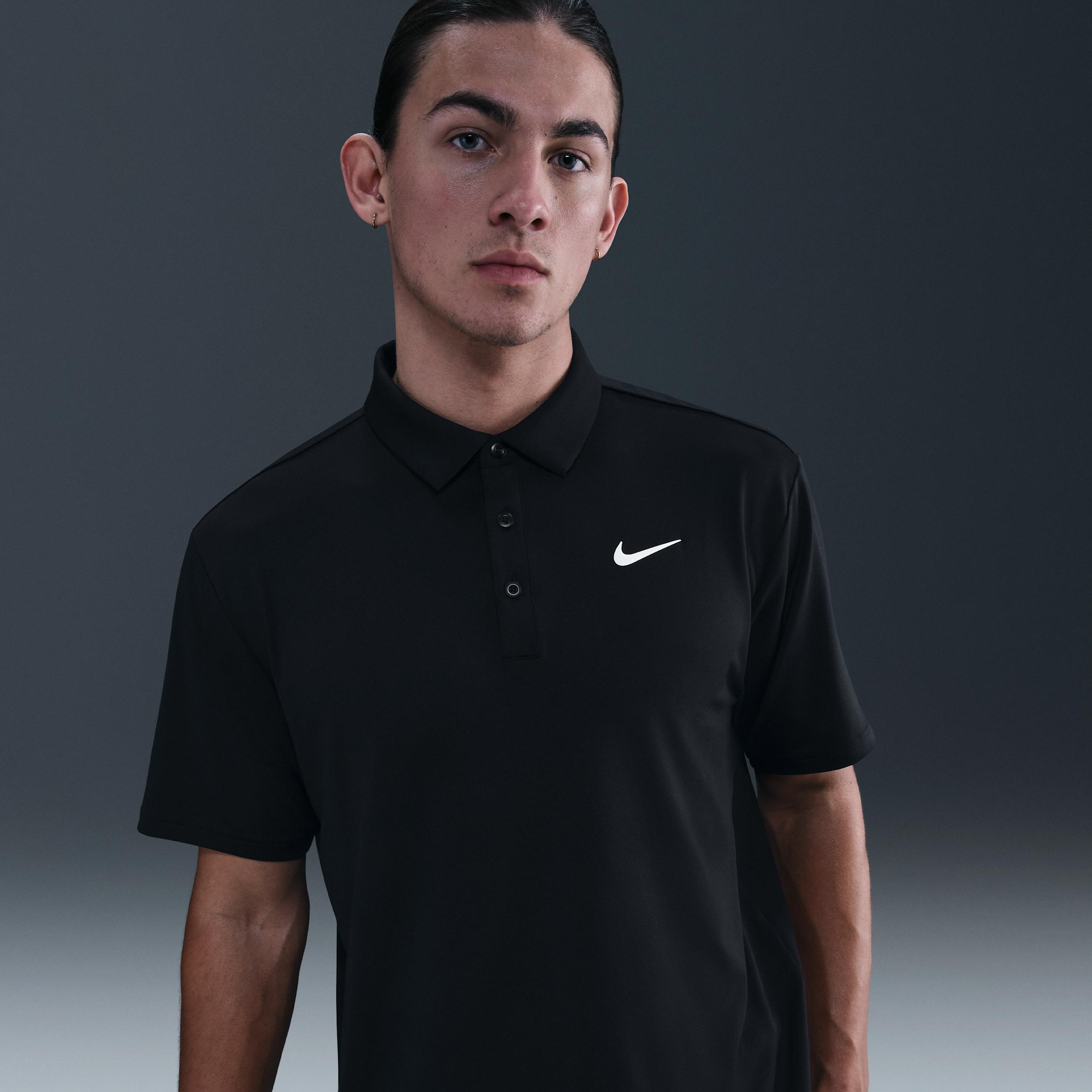Nike Mens Tour Dri-FIT Solid Golf Polo | FZ7481-010 Product Image