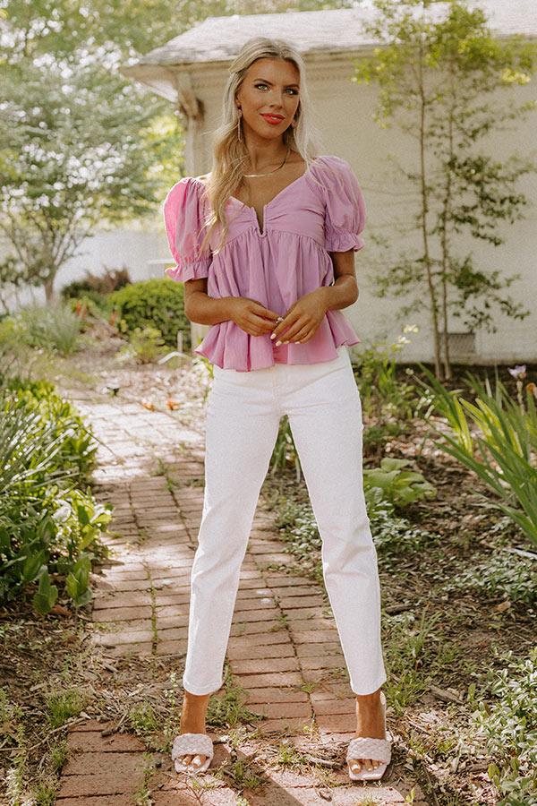 Grace On Repeat Babydoll Top Product Image