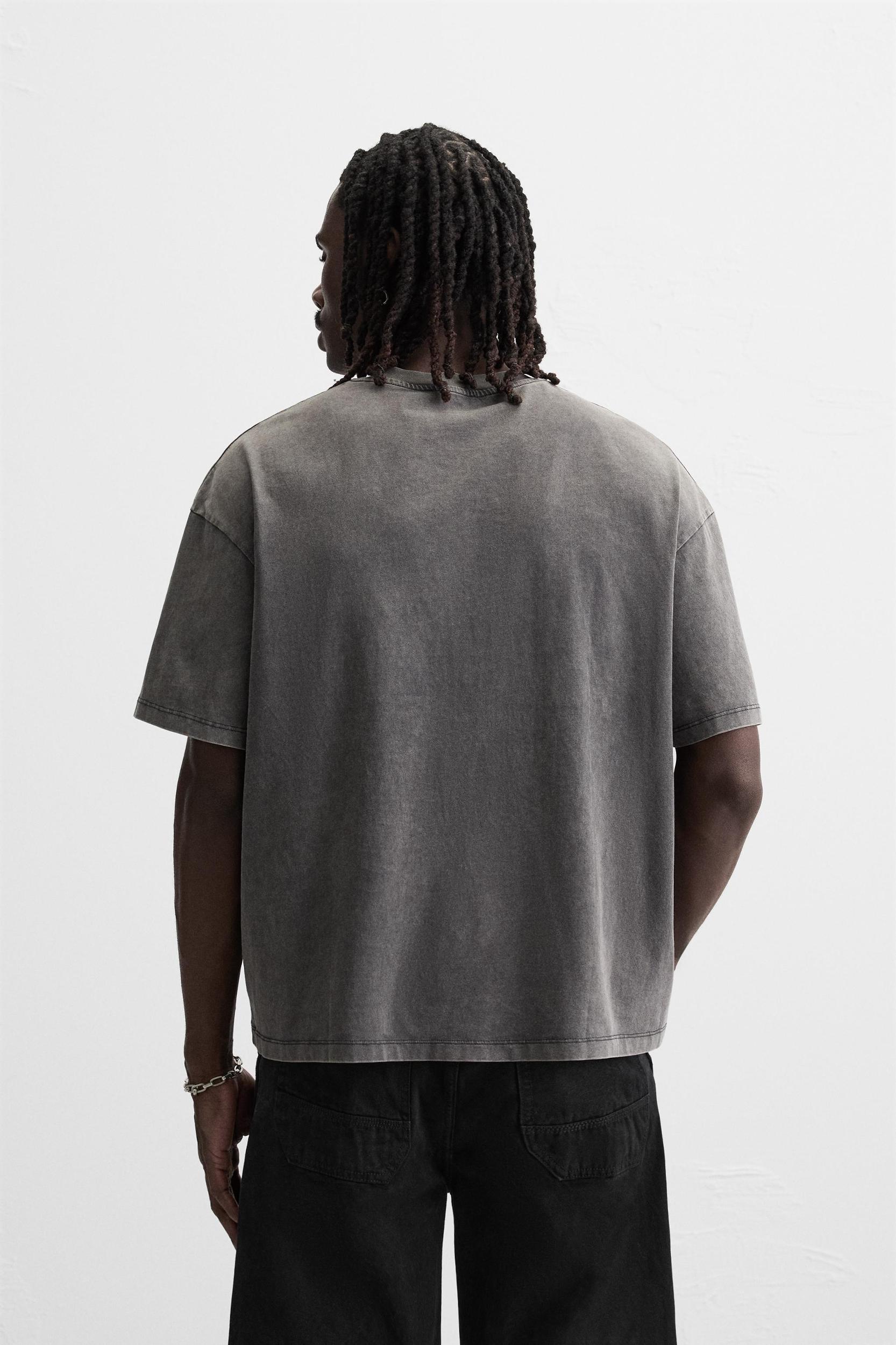 WASHED PATCH T-SHIRT Product Image
