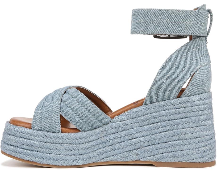 Clemens Raffia Espadrille Wedge Heel Sandals Product Image