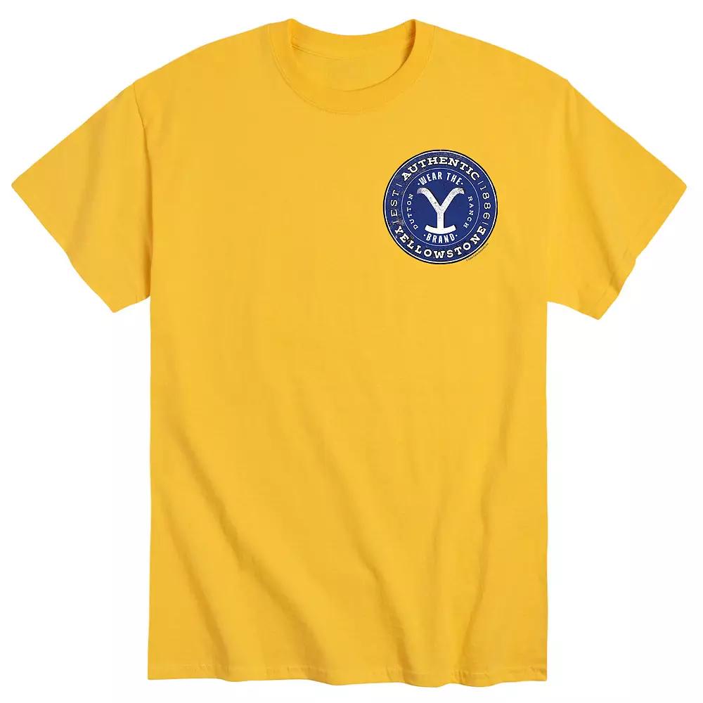 Men's Yellowstone Authenic Tee,  Product Image
