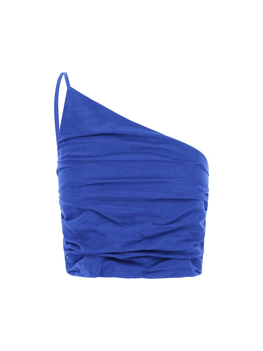 Womens Neva Cotton-Silk Top Product Image