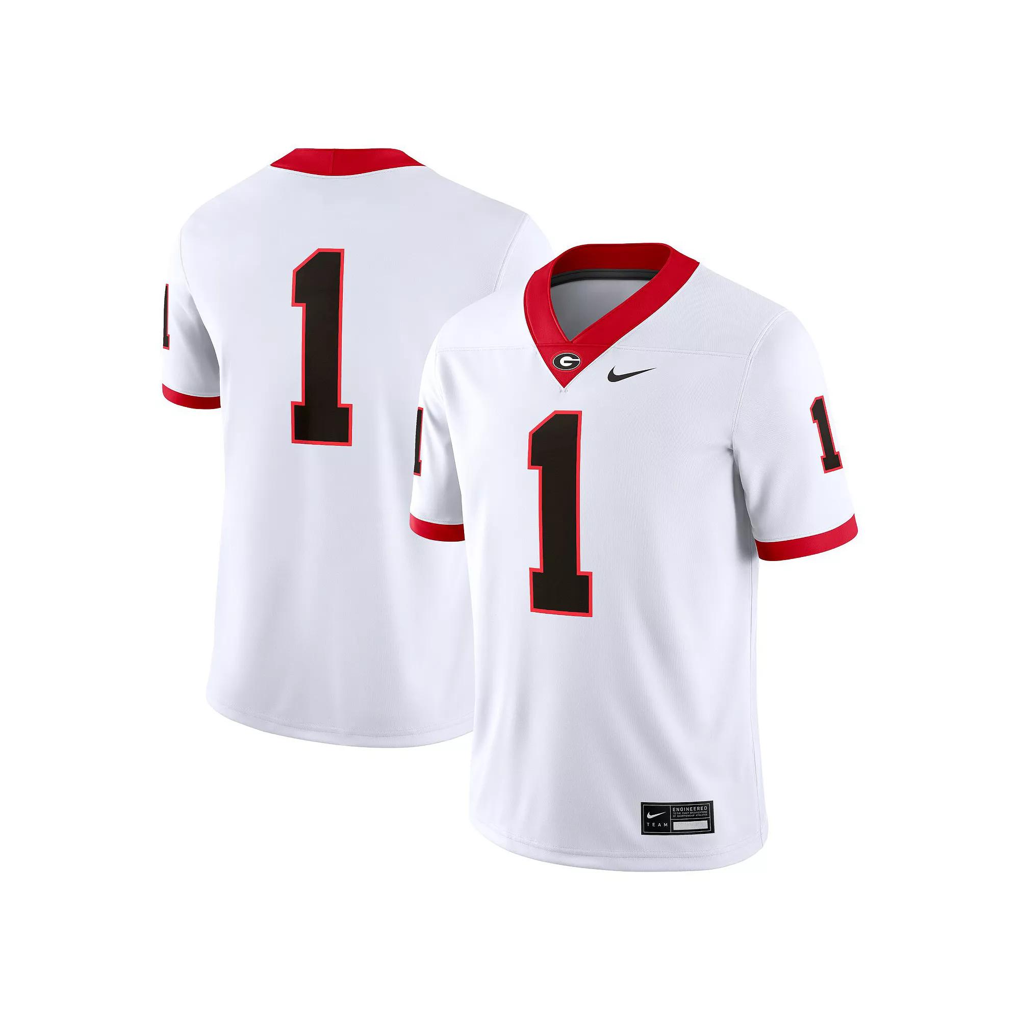 Georgia Bulldogs Nike Mens Dri-FIT College Game Jersey | NC2F08AQNGB-MVV Product Image