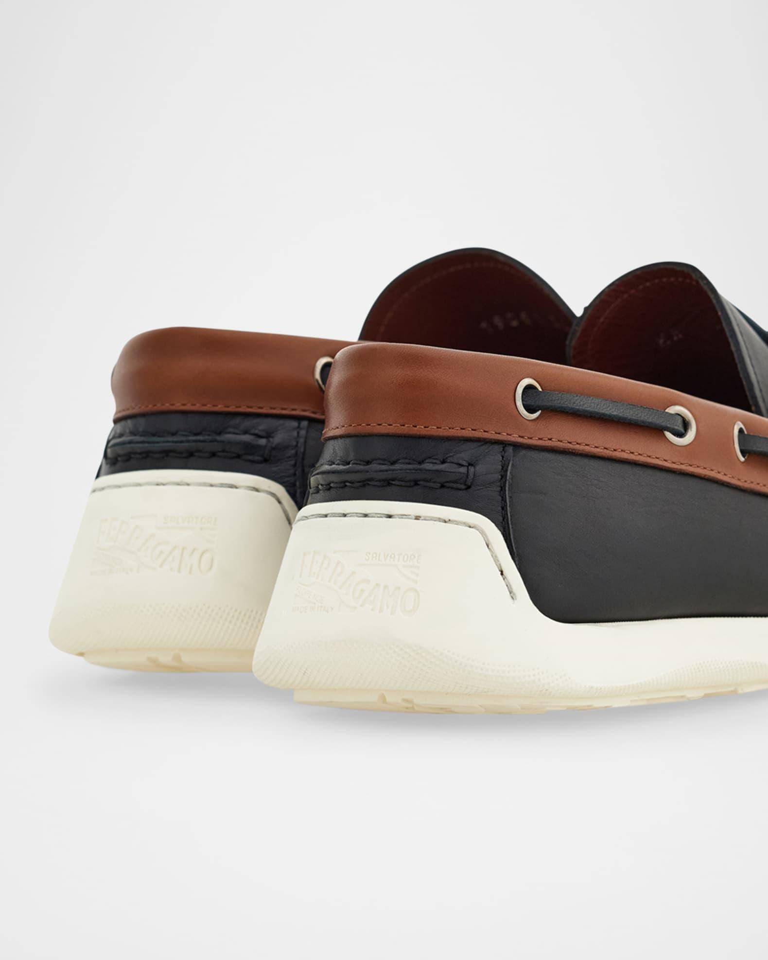 Men's Chambeliboat Leather Loafers Product Image