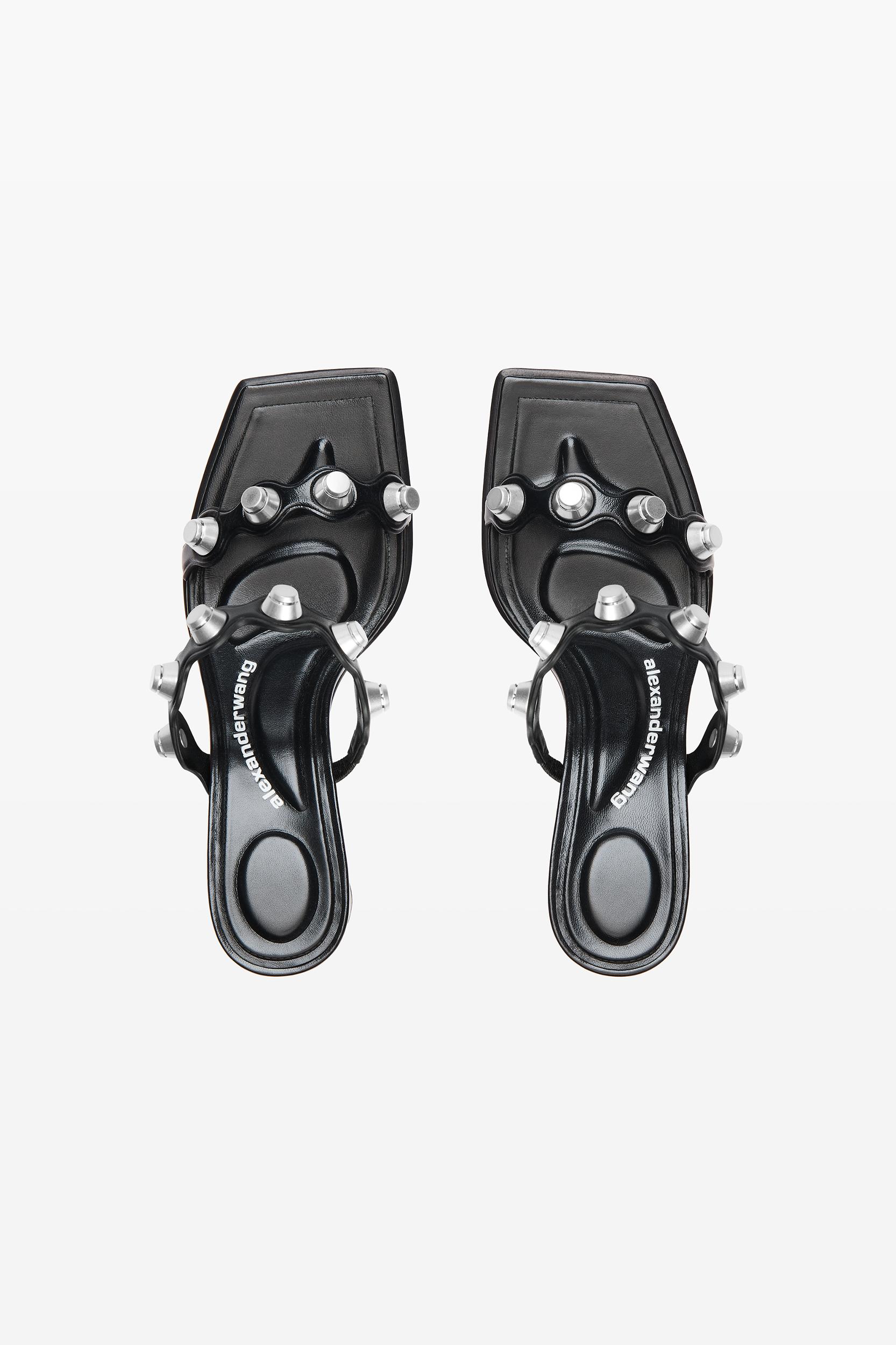 Rexa 65mm Sandal In Leather Product Image