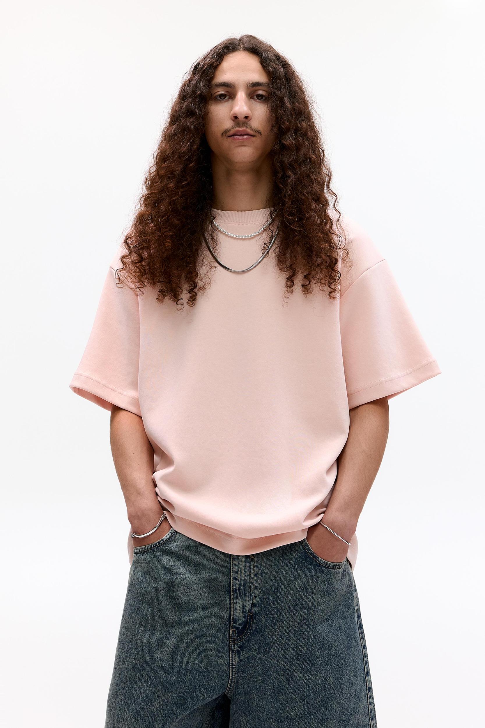 Basic short sleeve sweatshirt Product Image