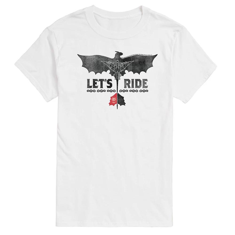 Big & Tall How To Train Your Dragon Let's Ride Graphic Tee, Men's,  Product Image