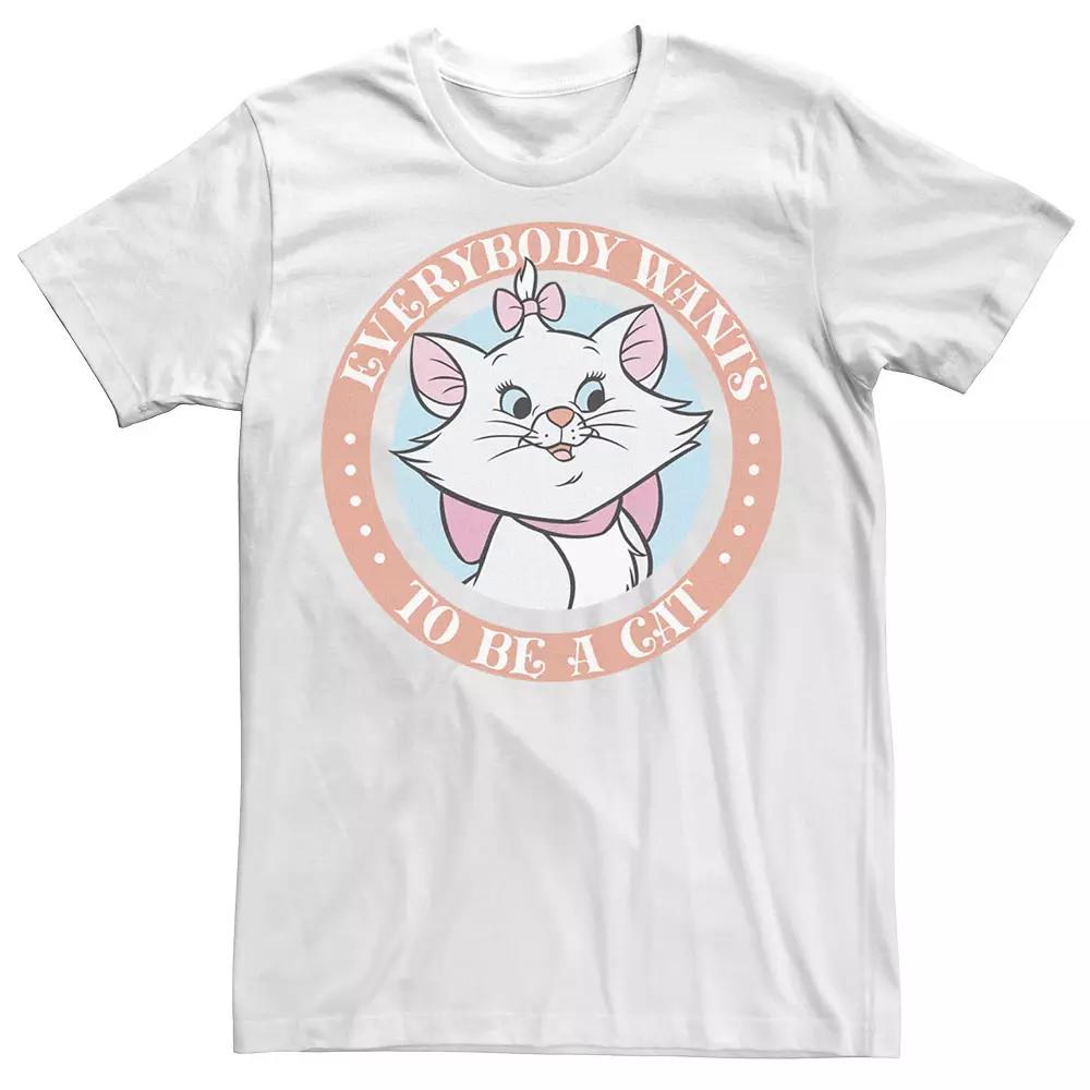 Disney's Aristocats Marie Men's Everybody Wants To Be A Cat Tee,  Product Image