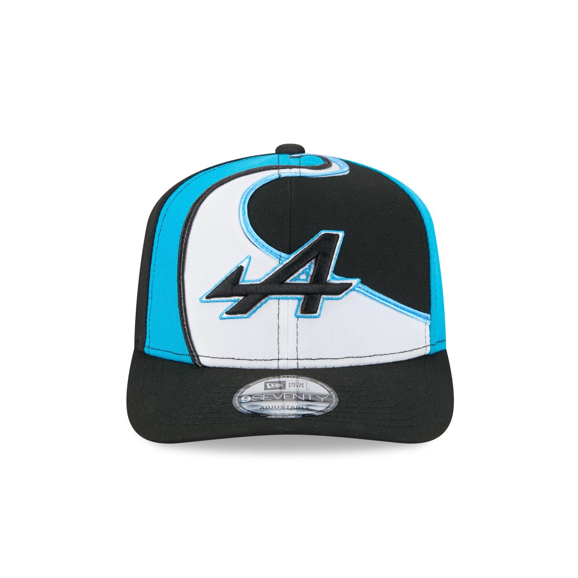 2025 Miami Race BWT Alpine F1 Team Blue Black 9SEVENTY Stretch-Snap Hat Male Product Image