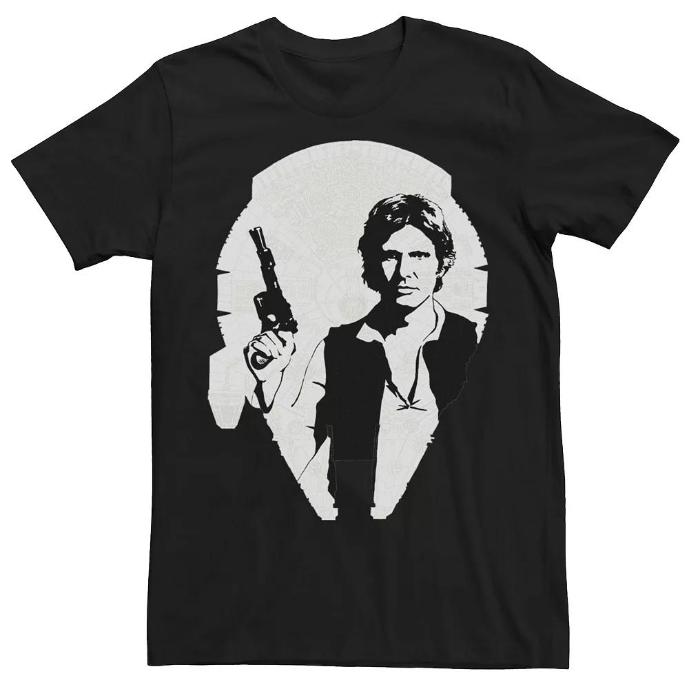 Men's Star Wars Han Solo Inside Falcon Graphic Tee,  Product Image