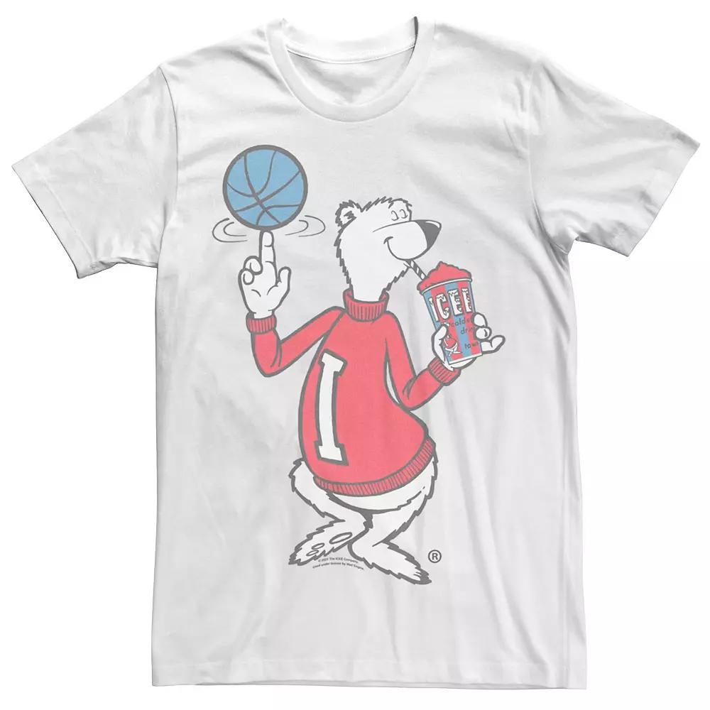 Men's Icee Polar Bear Basketball Portrait Tee,  Product Image