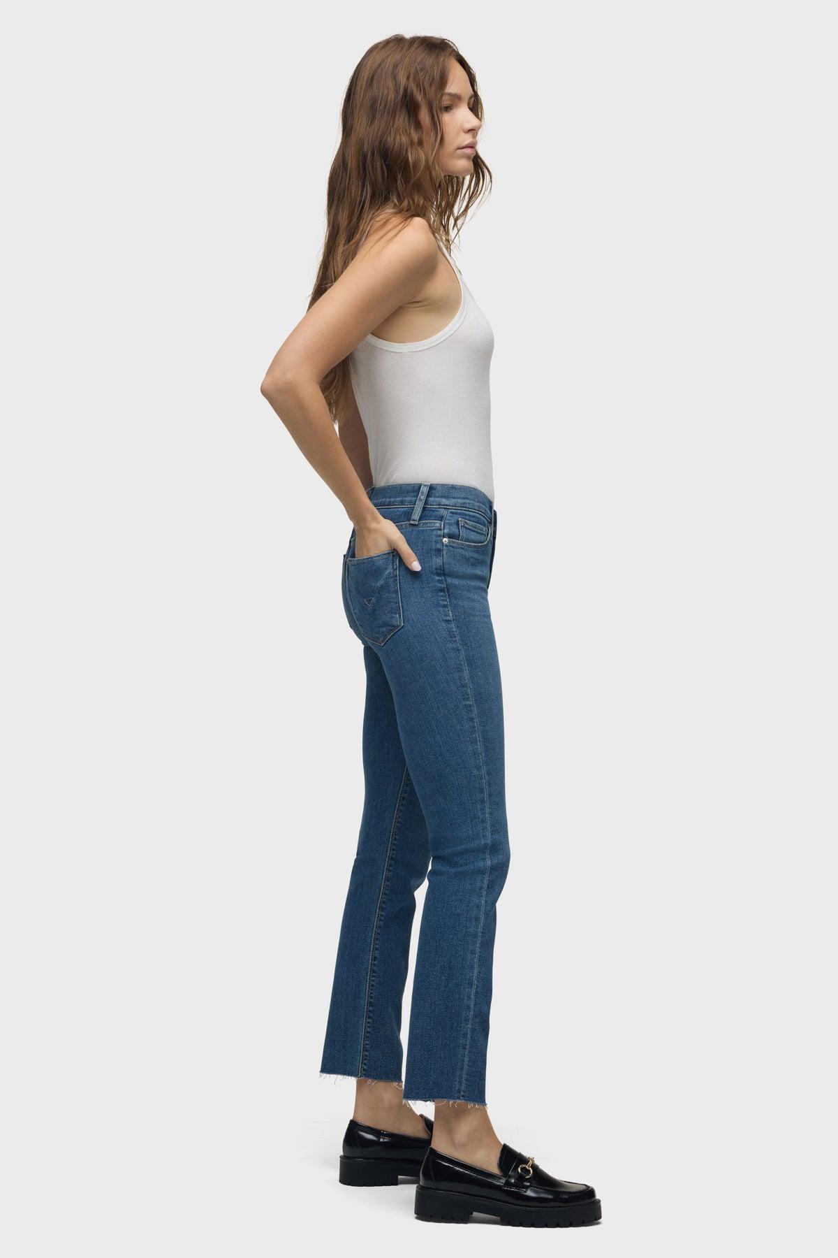 Nico Mid-Rise Straight Ankle Jean Female Product Image