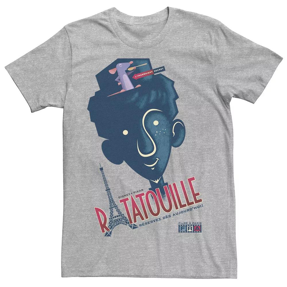 Disney / Pixar's Ratatouille Alfredo and Remy Men's Blue Hue Portrait Tee,  Product Image