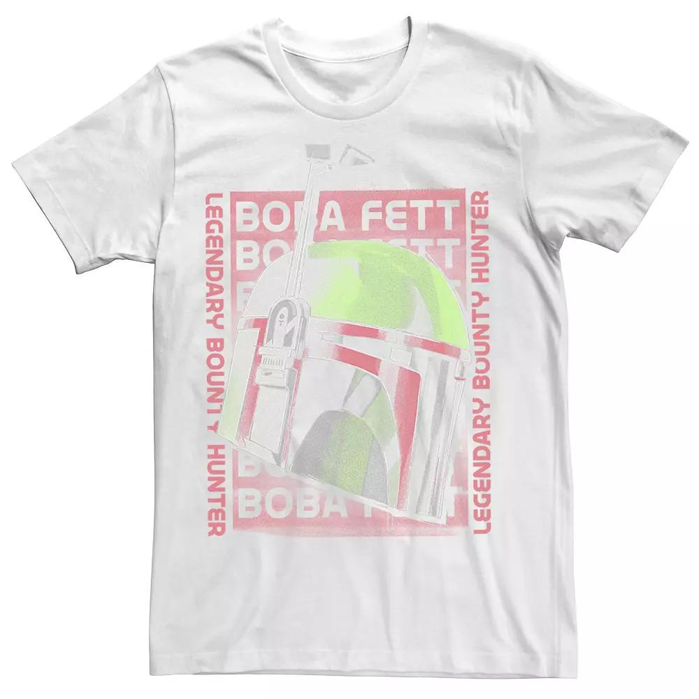 Men's Star Wars Boba Fett Legendary Bounty Hunter Head Shot Tee, Boy's,  Product Image