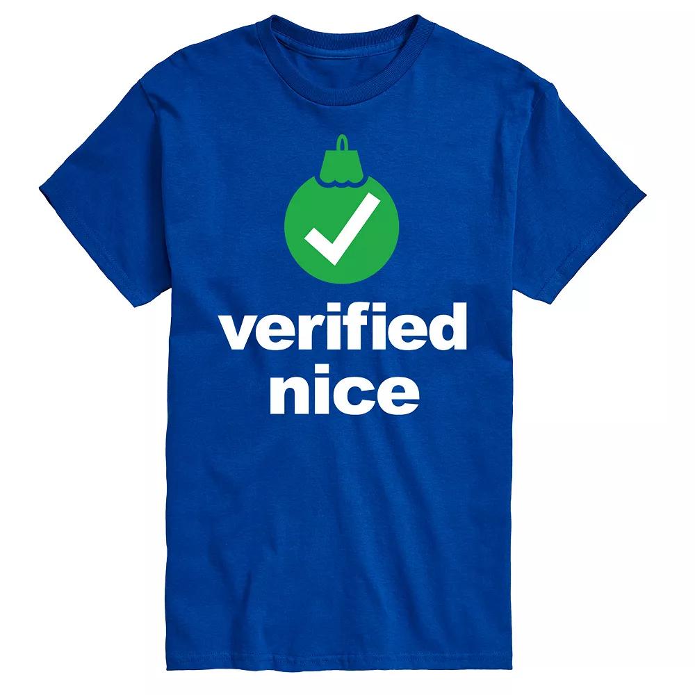 Big & Tall Verified Nice Graphic Tee, Men's,  Product Image