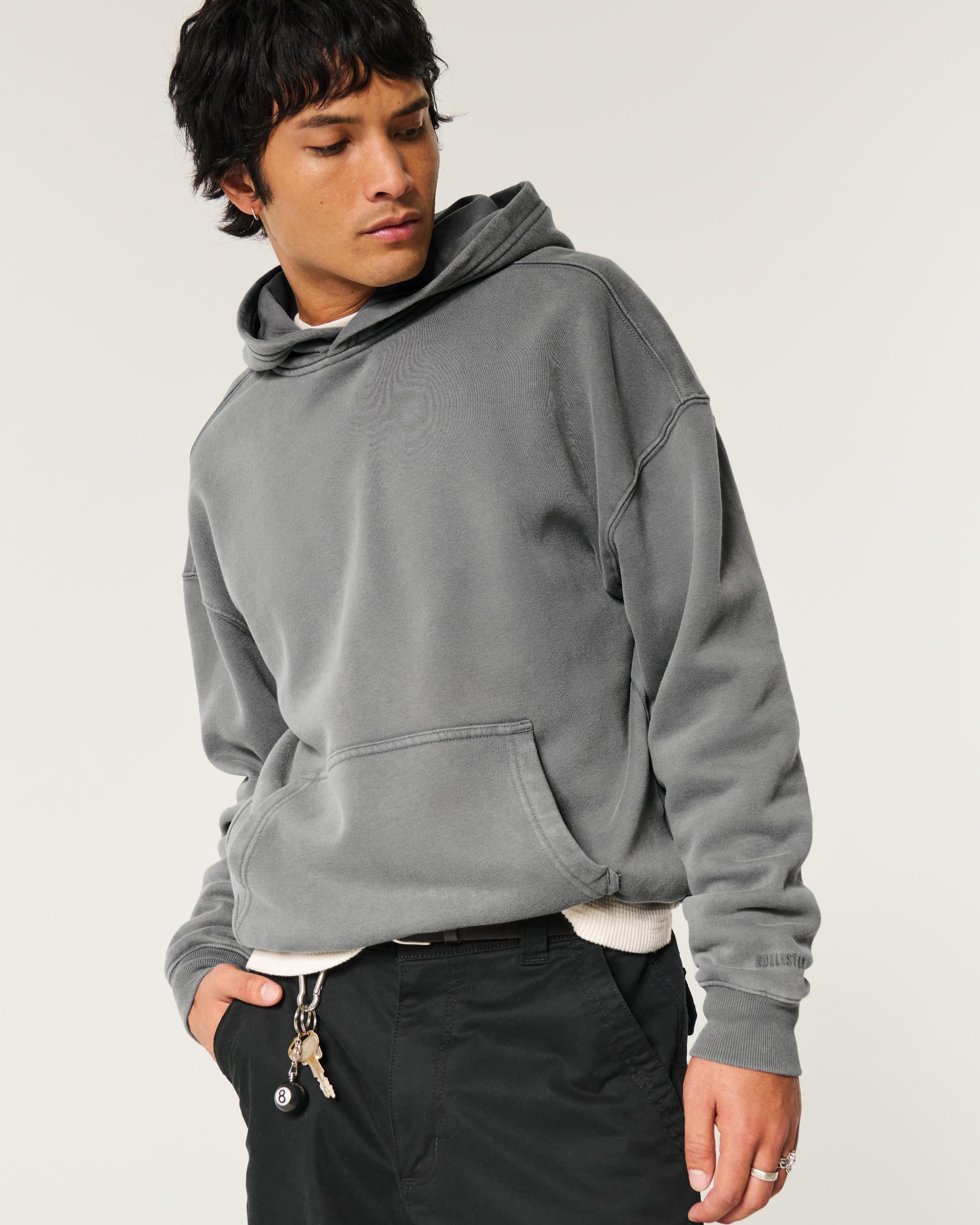 Boxy Washed Hoodie Product Image