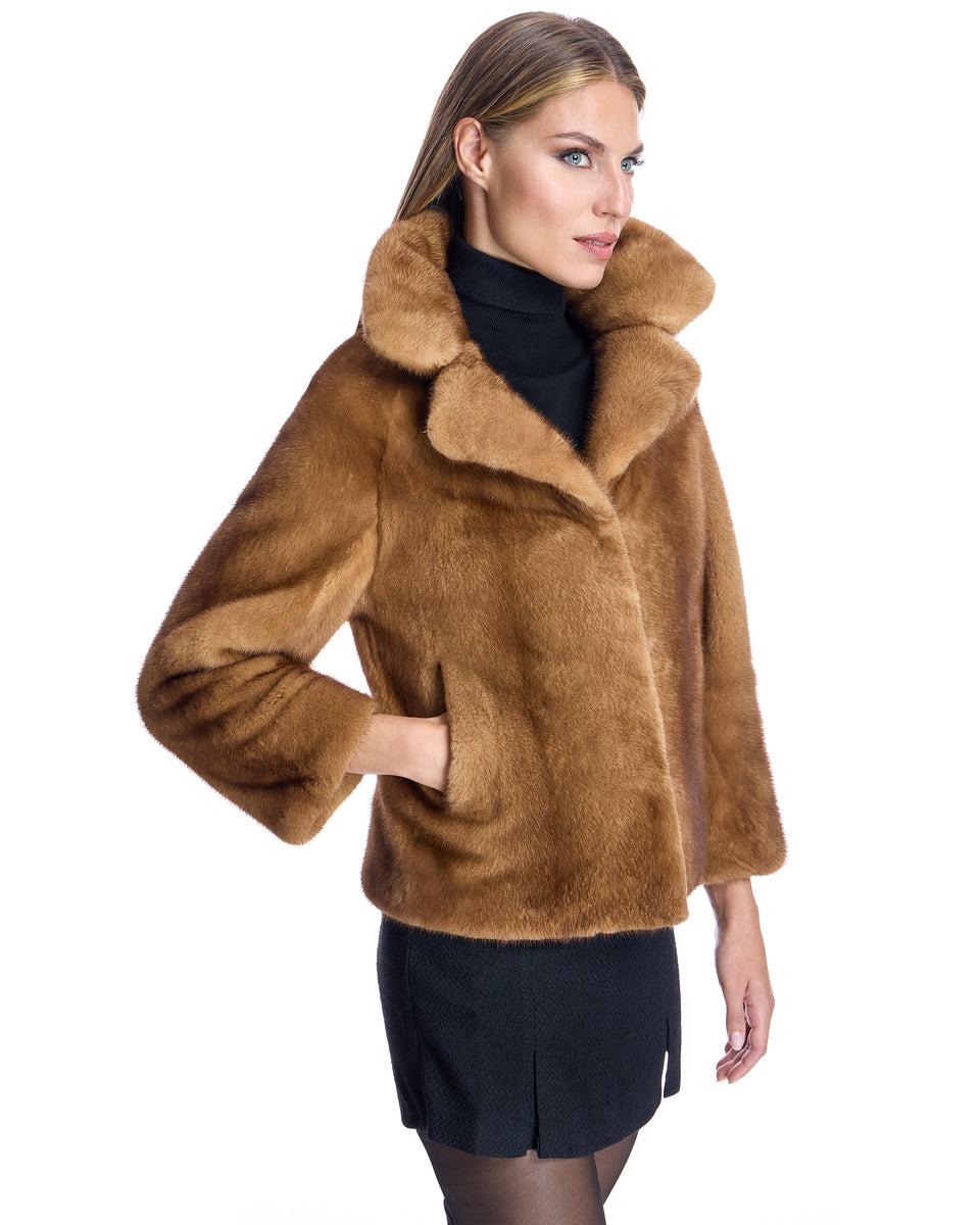Dyed Mink Jacket Product Image