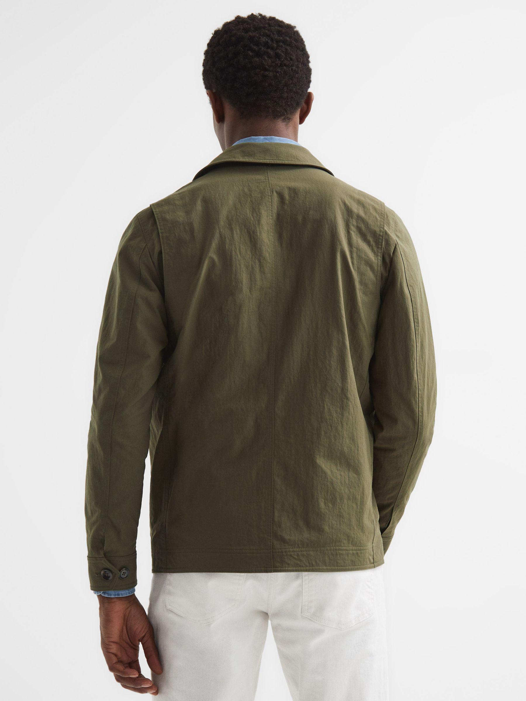 Four Pocket Field Jacket in Khaki Product Image